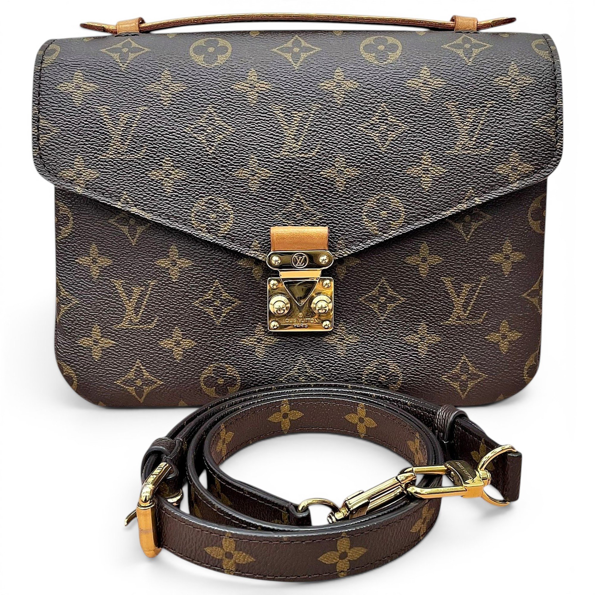 Metis leather handbag