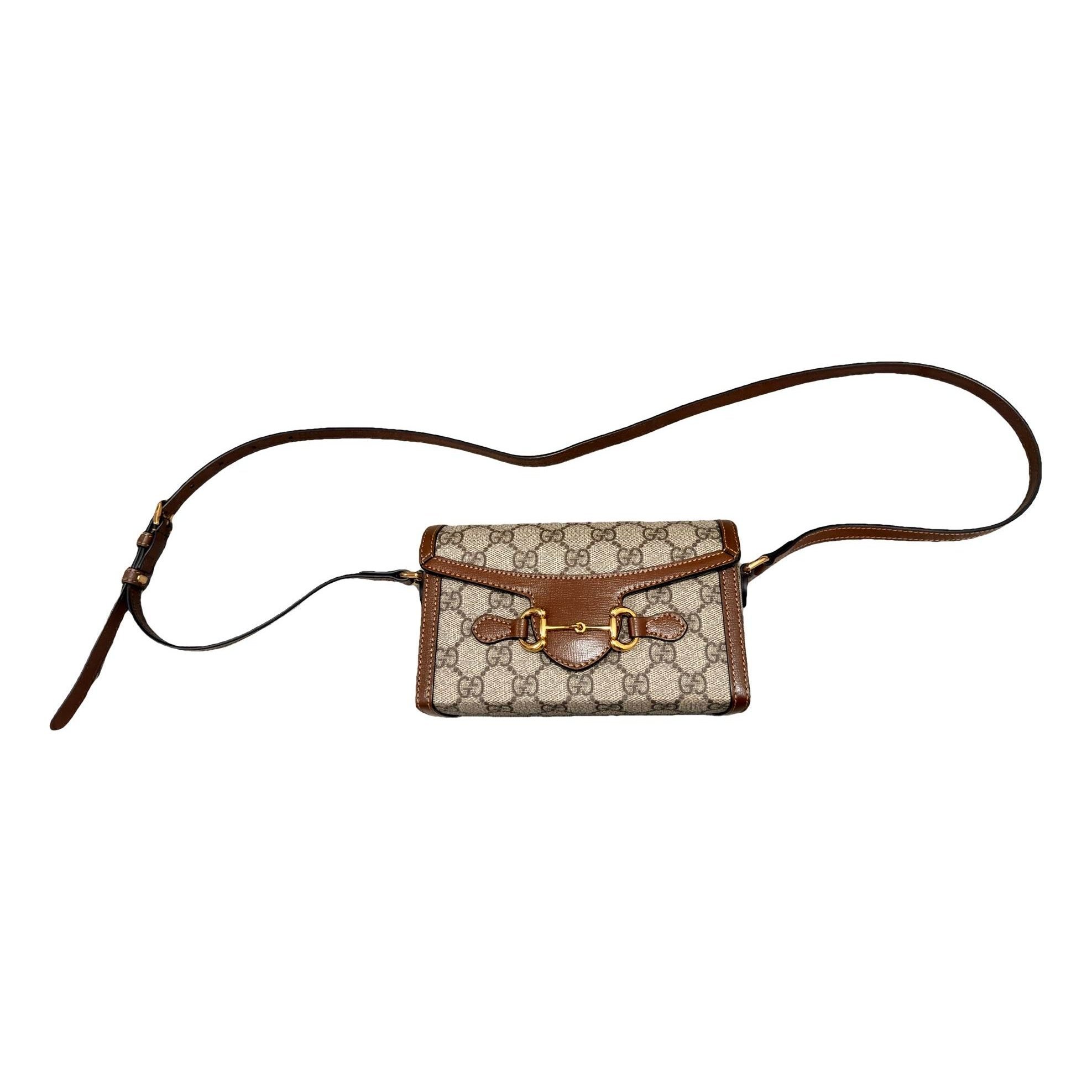 Horsebit 1955 Chain Wallet leather crossbody bag