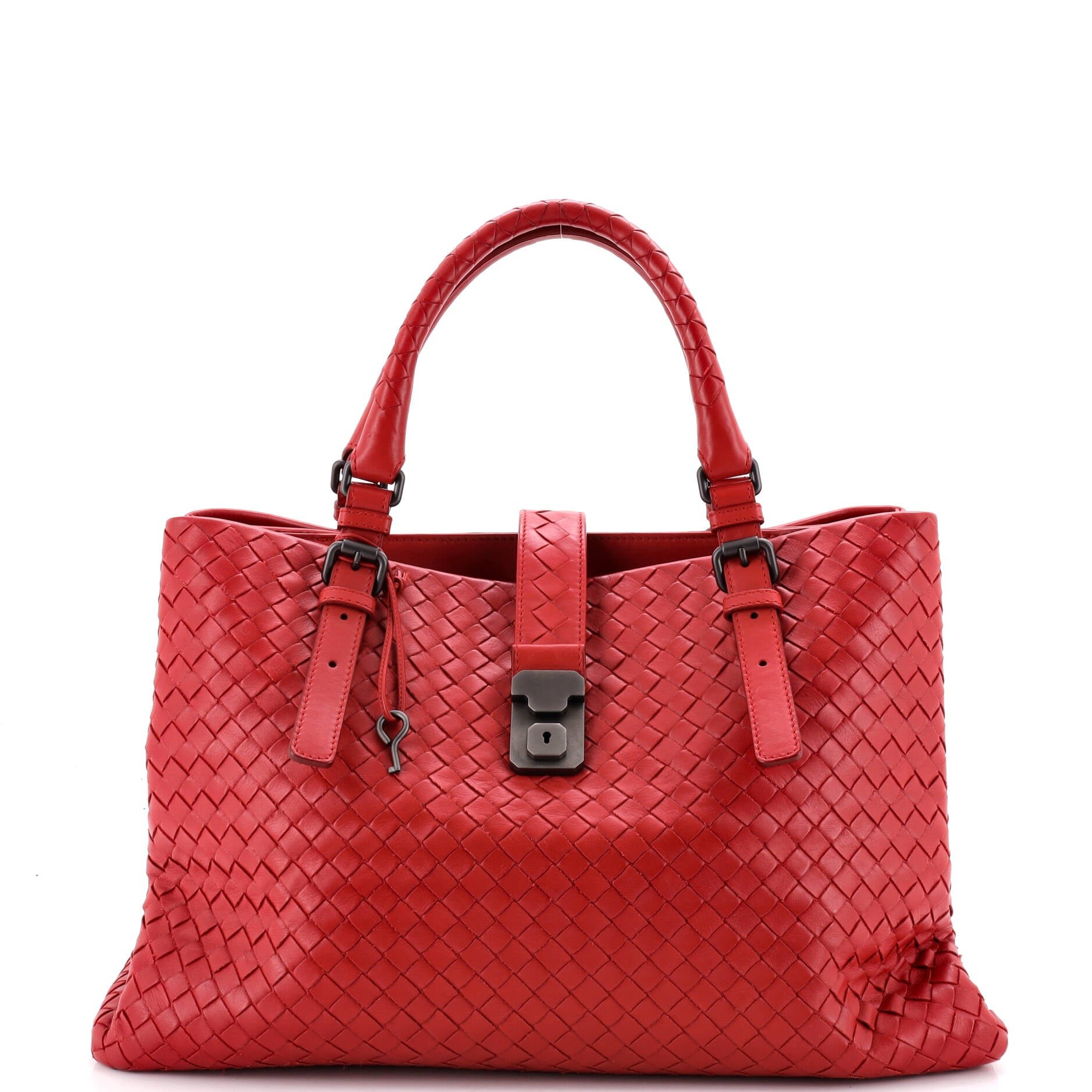 Roma Bag Intrecciato Nappa Medium