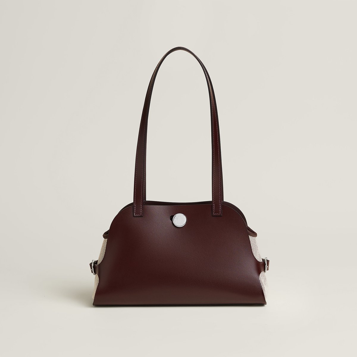 愛馬仕 Tablier Sellier Rouge Sellier, Écru, Terre