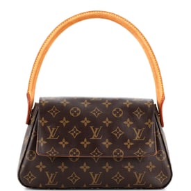 Louis Vuitton Looping Handbag Monogram Canvas Mini