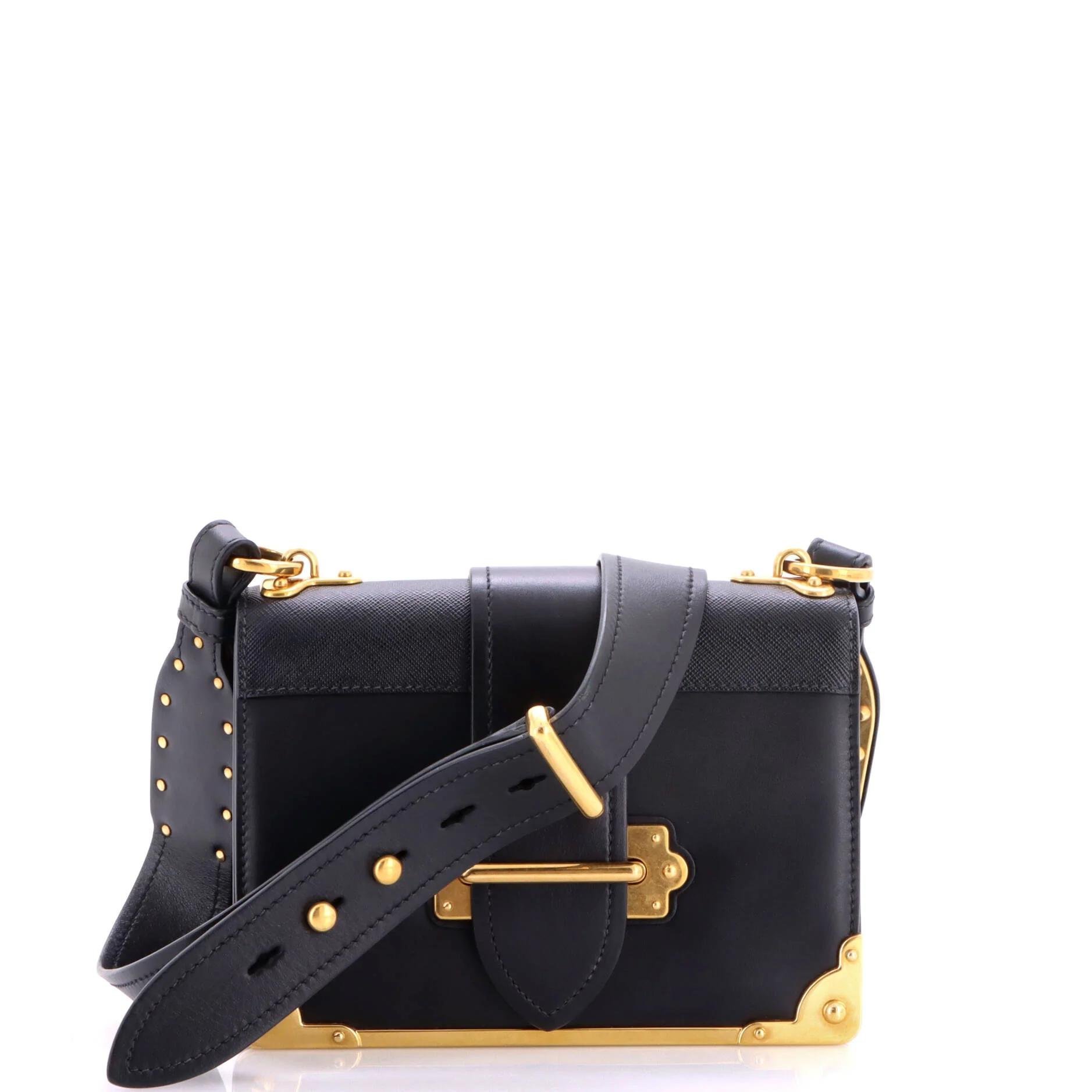 Leather crossbody bag