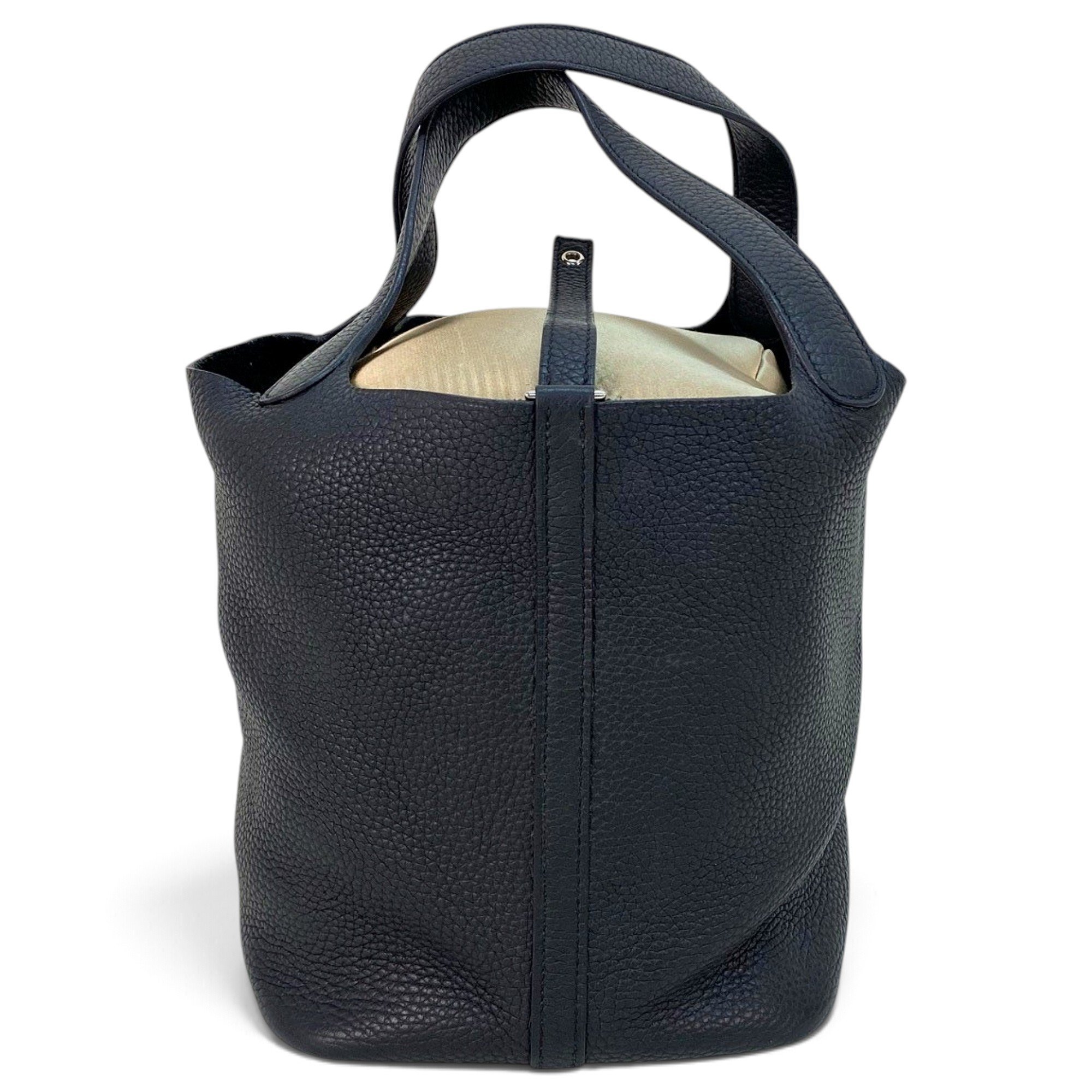 Picotin leather handbag