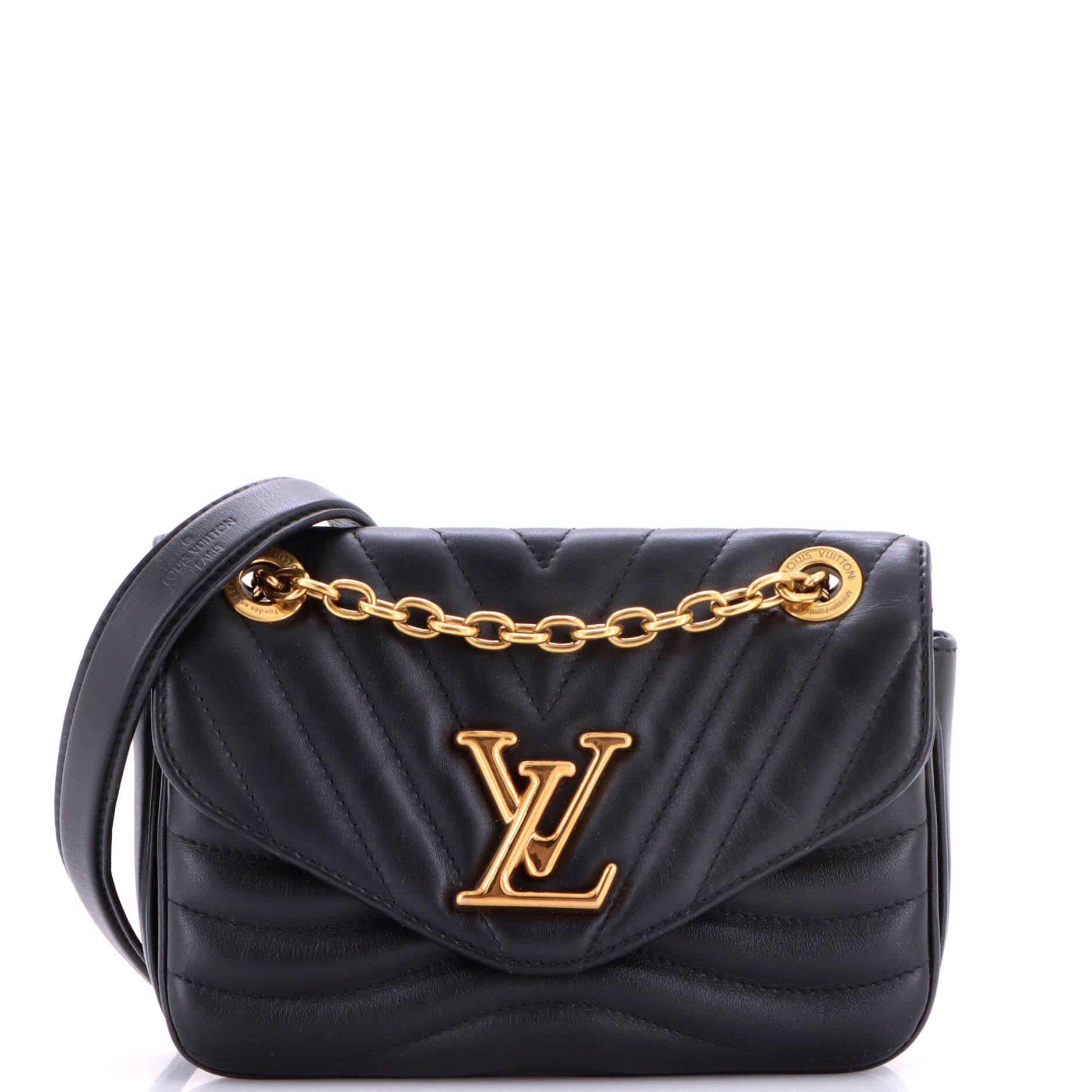 New Wave Chain Bag NM Quilted Leather PM