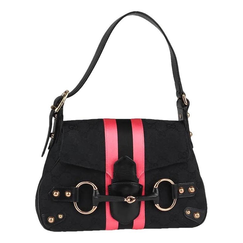 Horsebit Chain cloth handbag