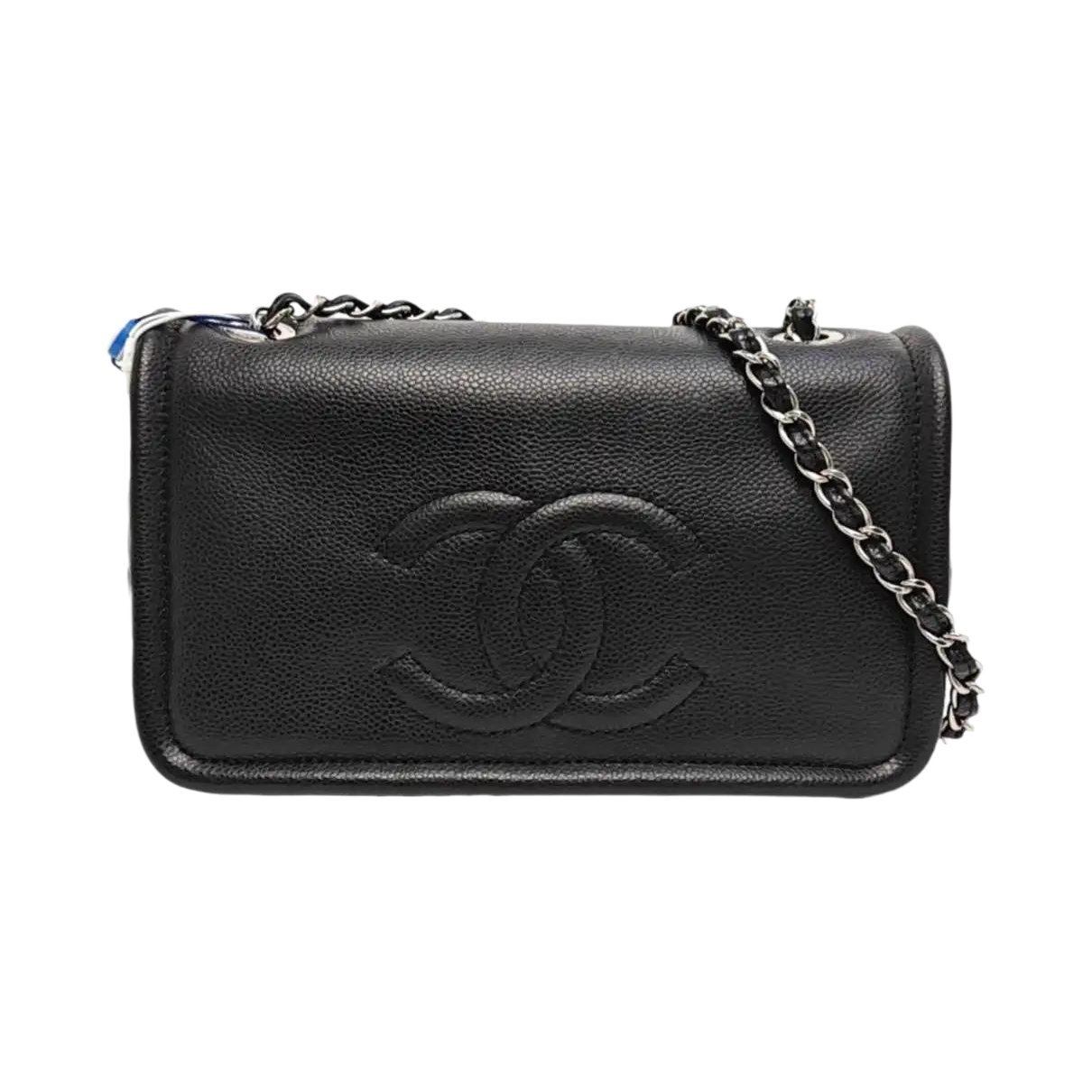 Leather crossbody bag
