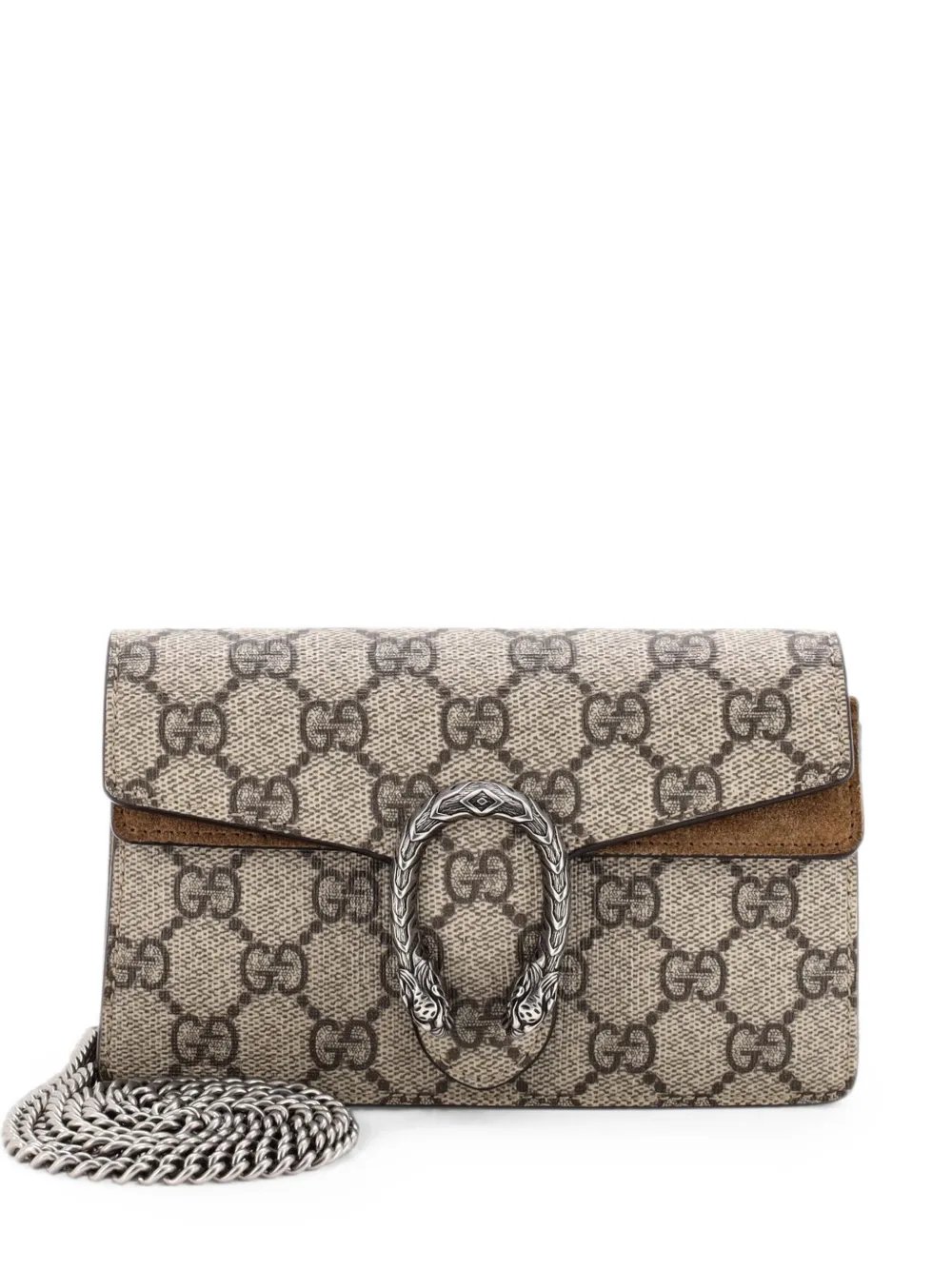 Dionysus Bag GG Coated Canvas Super Mini crossbody bag