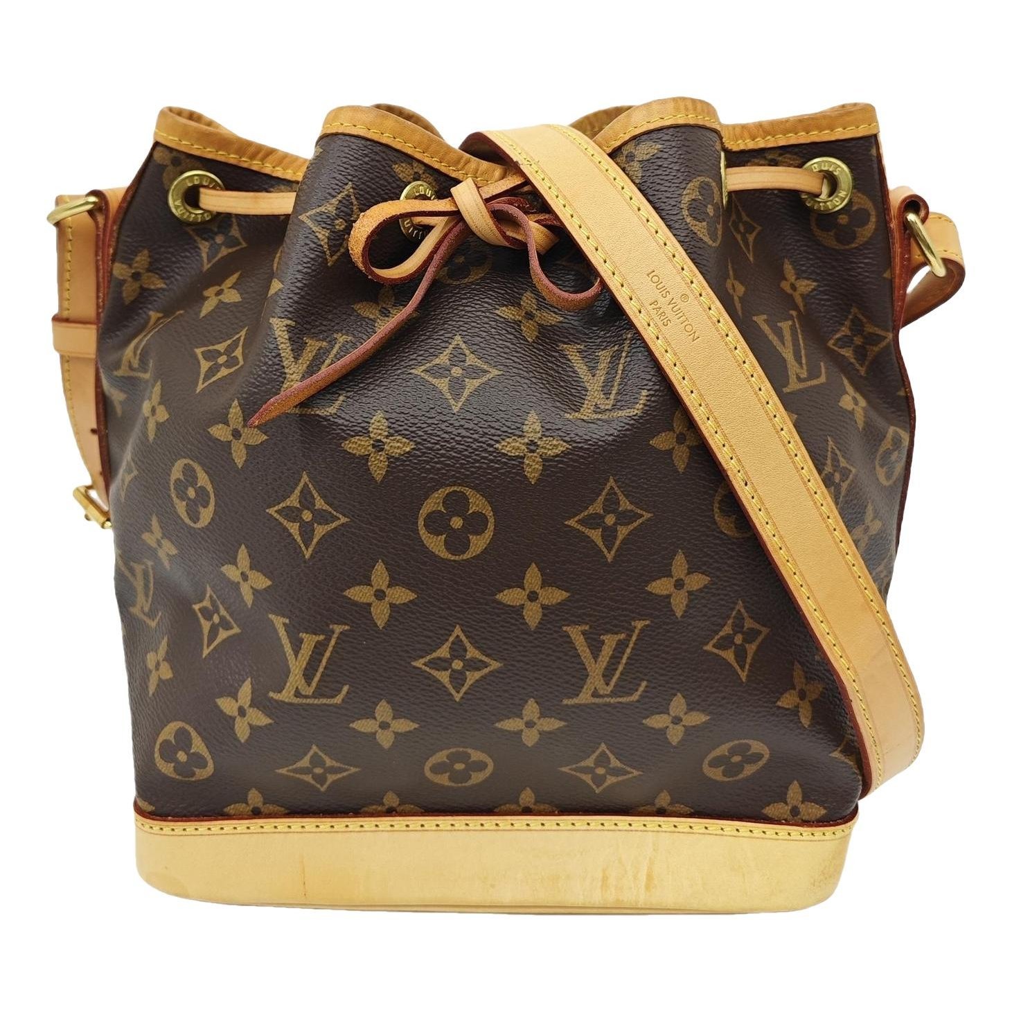 Nano Noé leather handbag