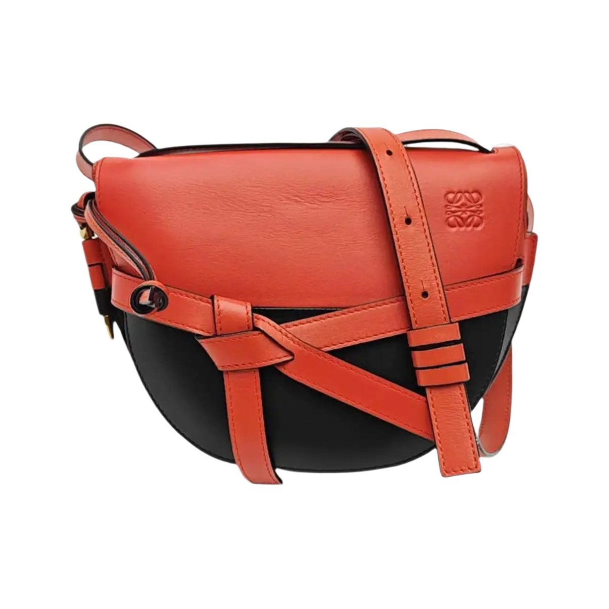 Gate leather handbag
