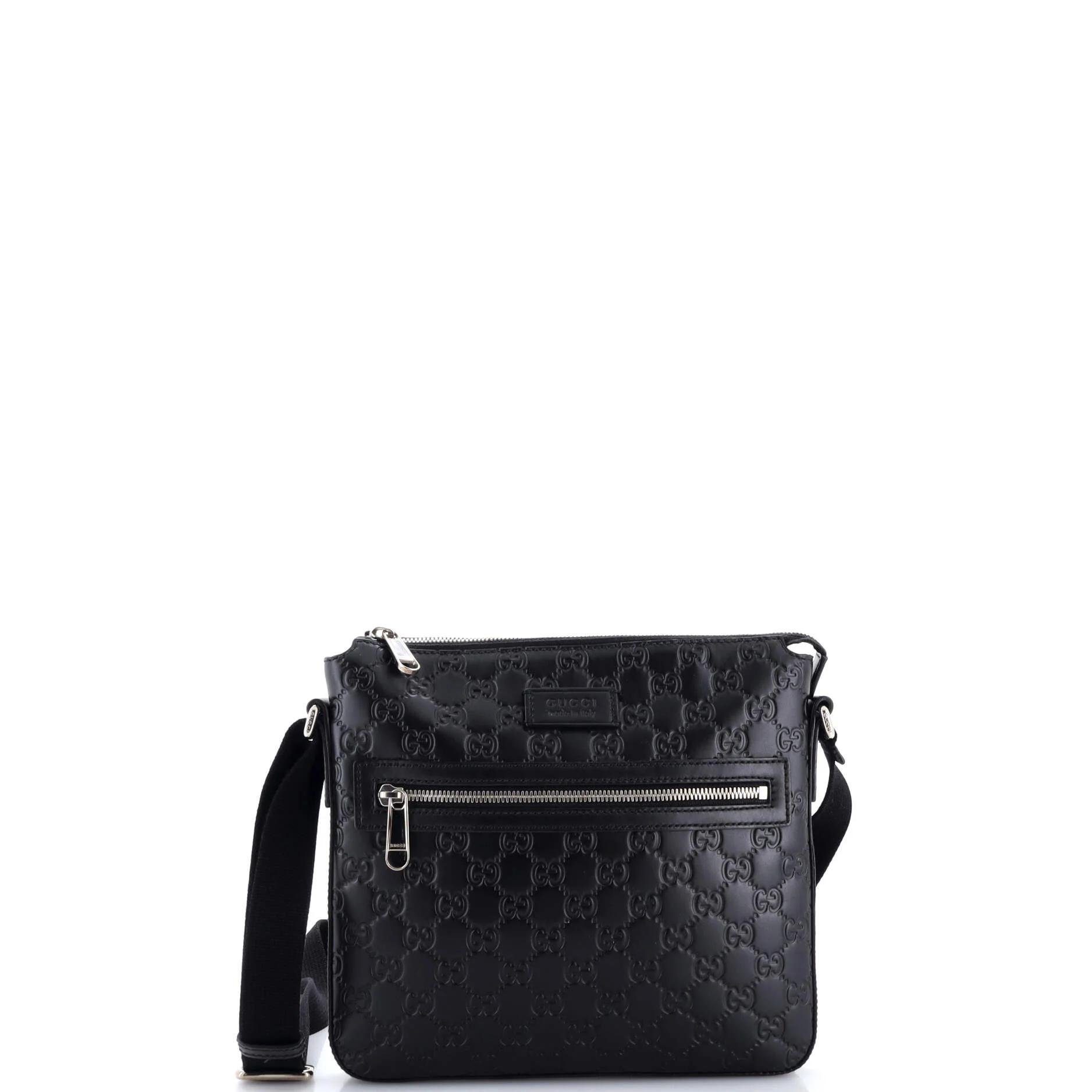 Leather crossbody bag