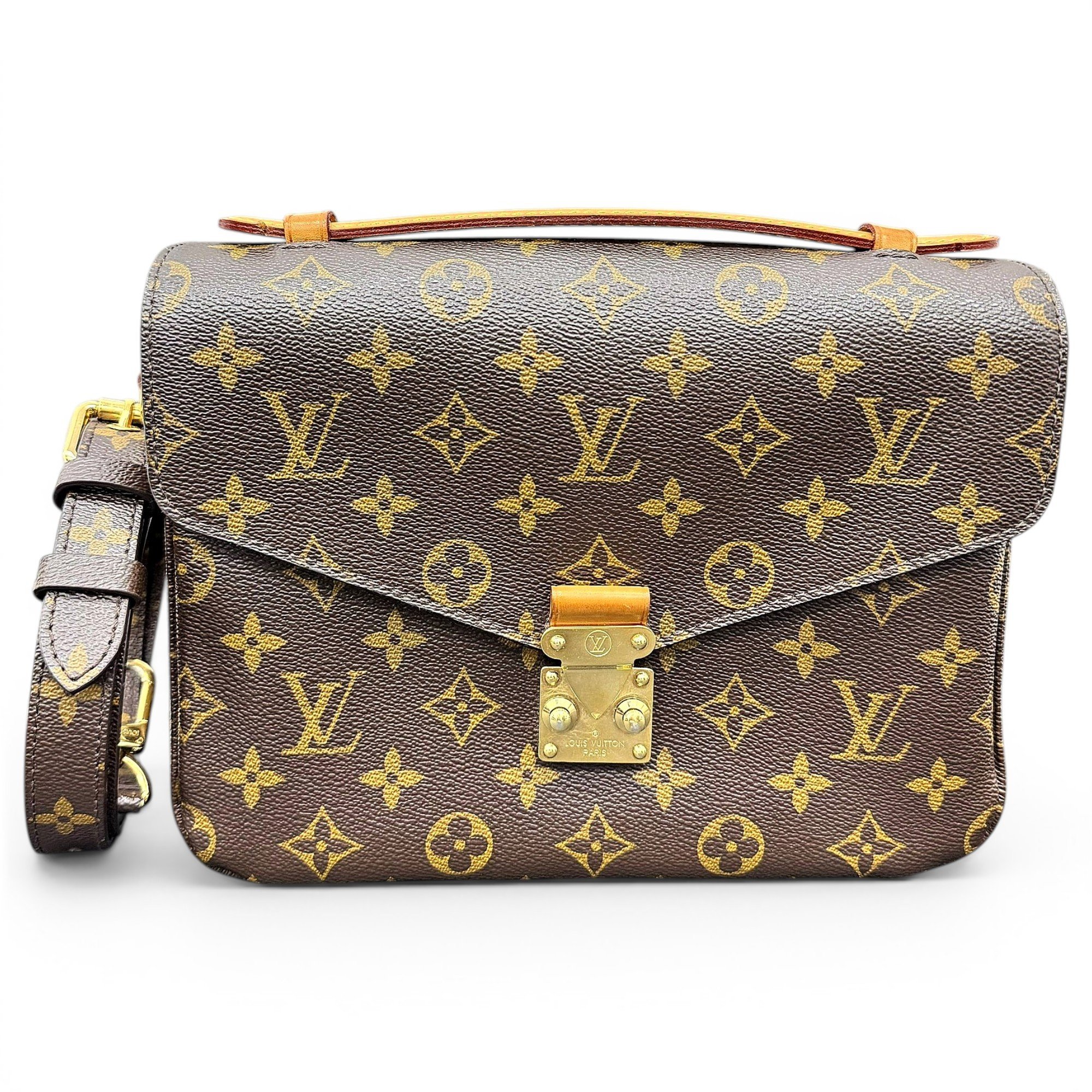 Metis leather handbag