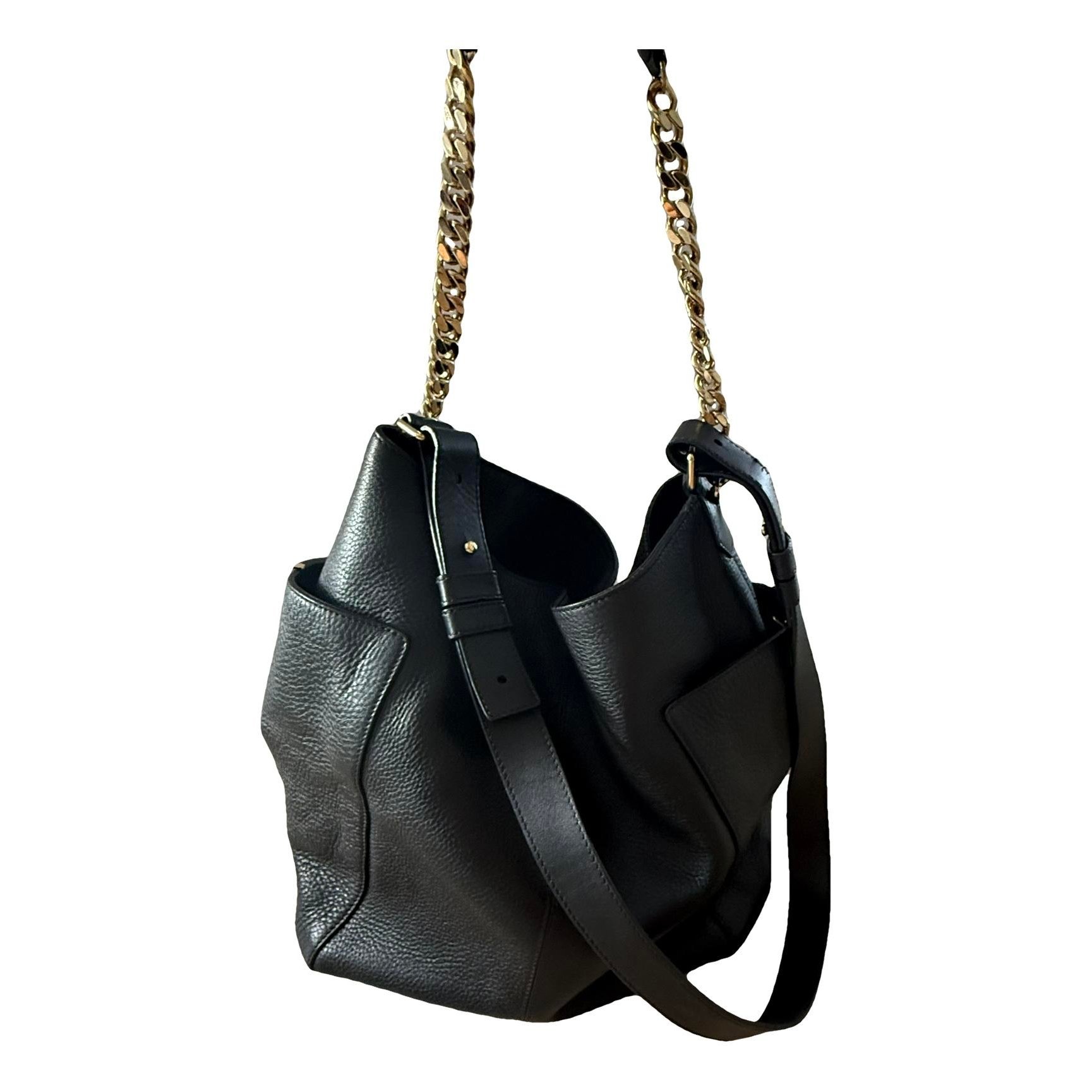 Leather tote