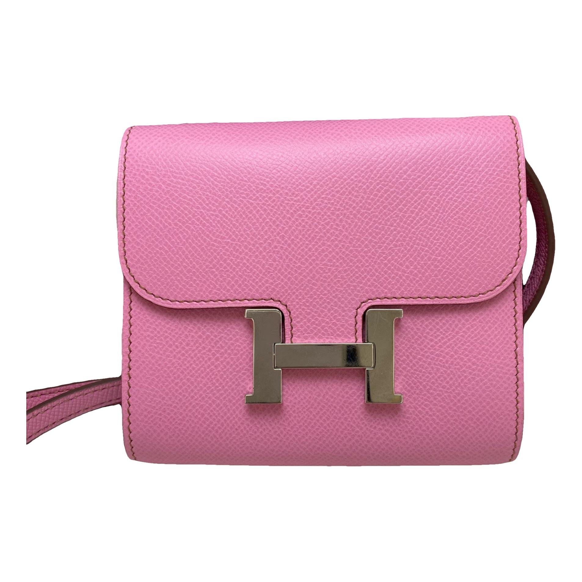 Constance leather clutch bag