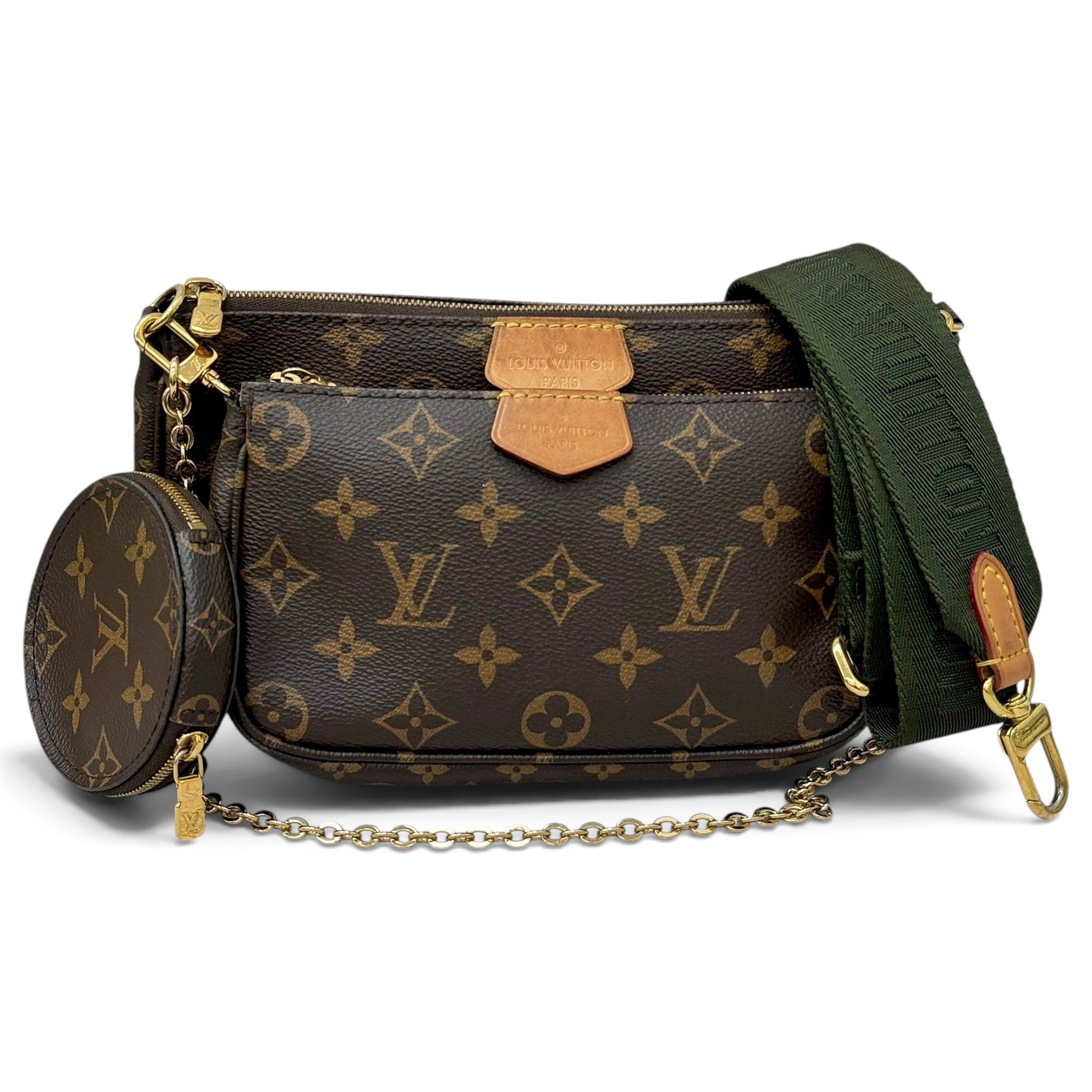 Multi Pochette Accessoires leather handbag