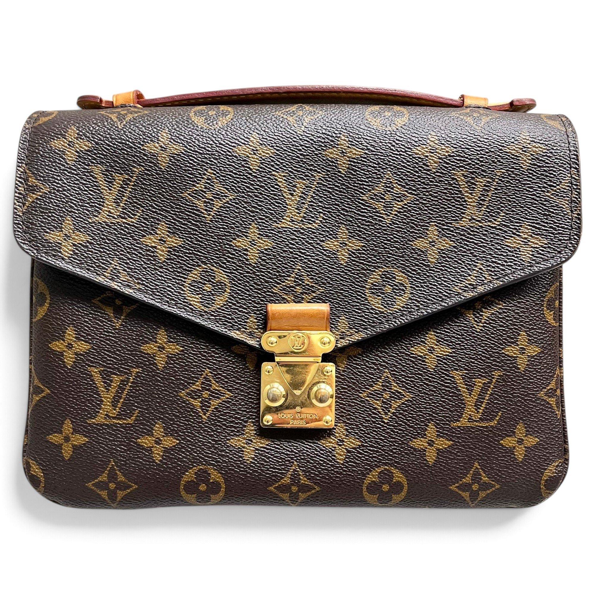 Metis leather handbag