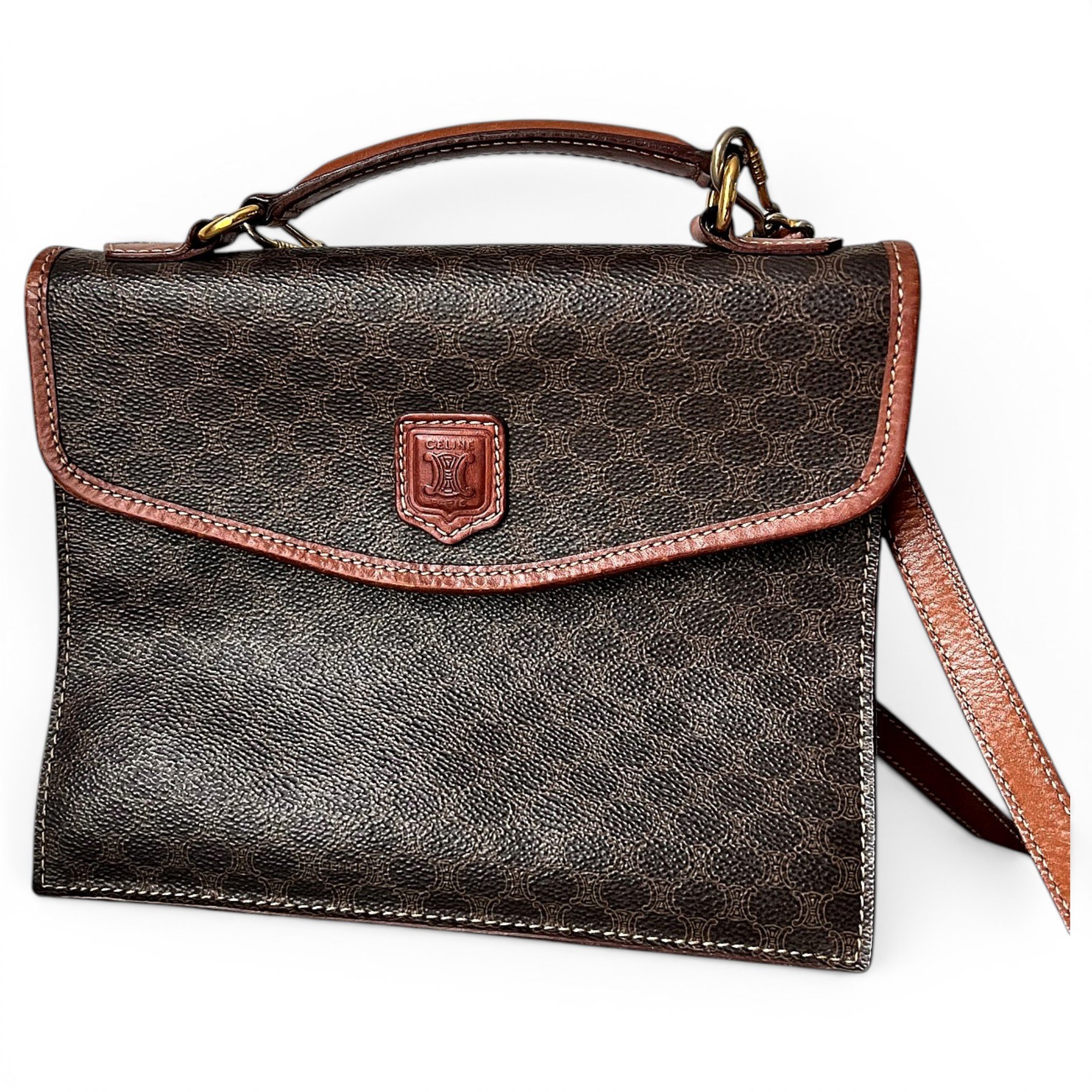 Leather crossbody bag