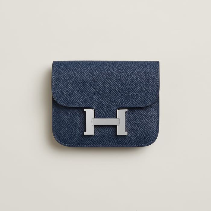Navy Constance Slim Wallet