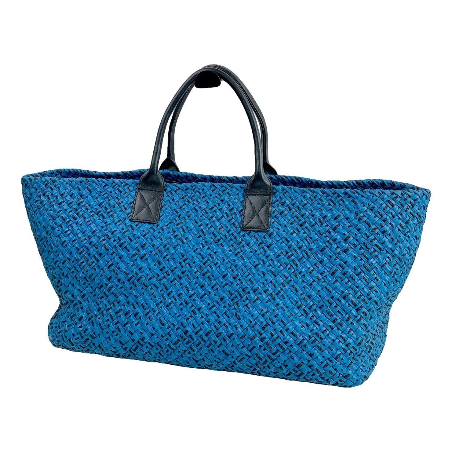 Leather tote