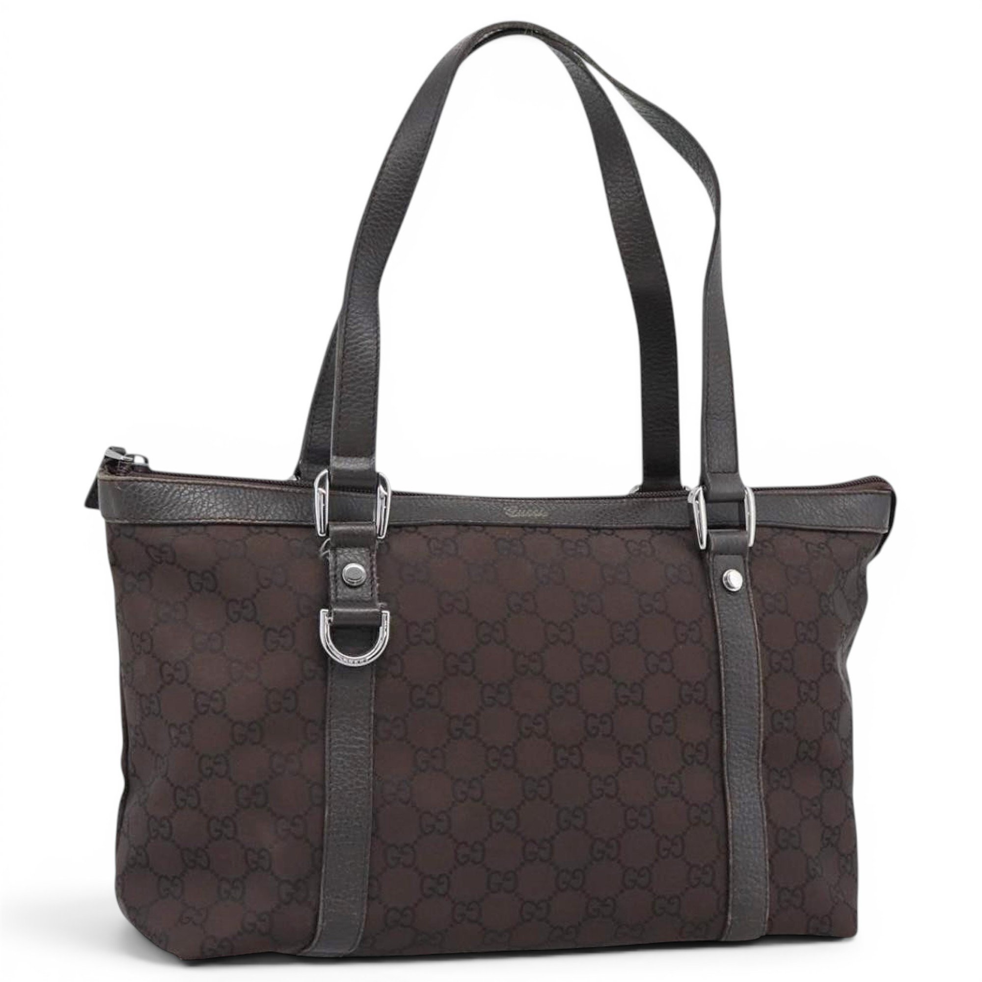 Abbey leather tote