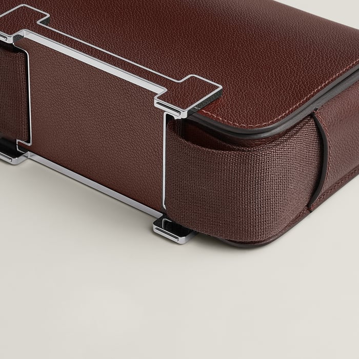 Rouge Sellier Hermès Geta Bag