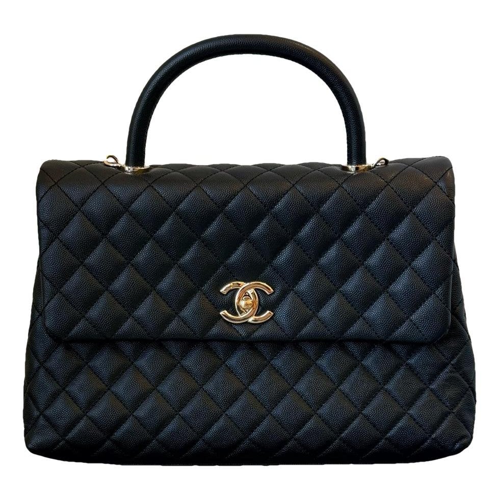Coco Handle leather handbag