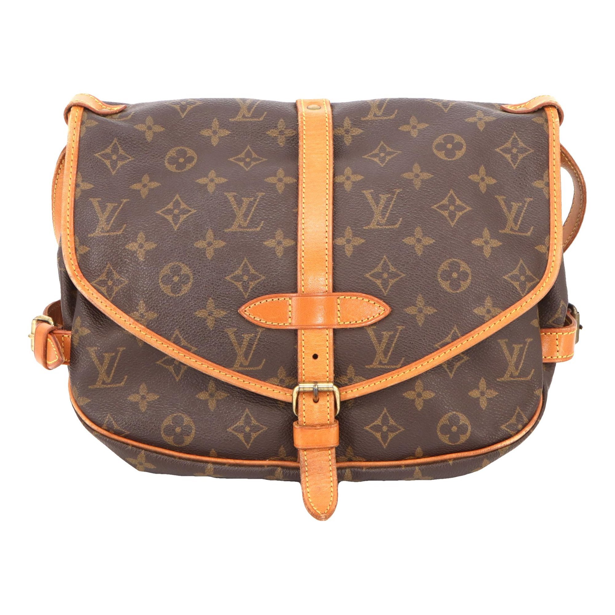 Saumur leather crossbody bag