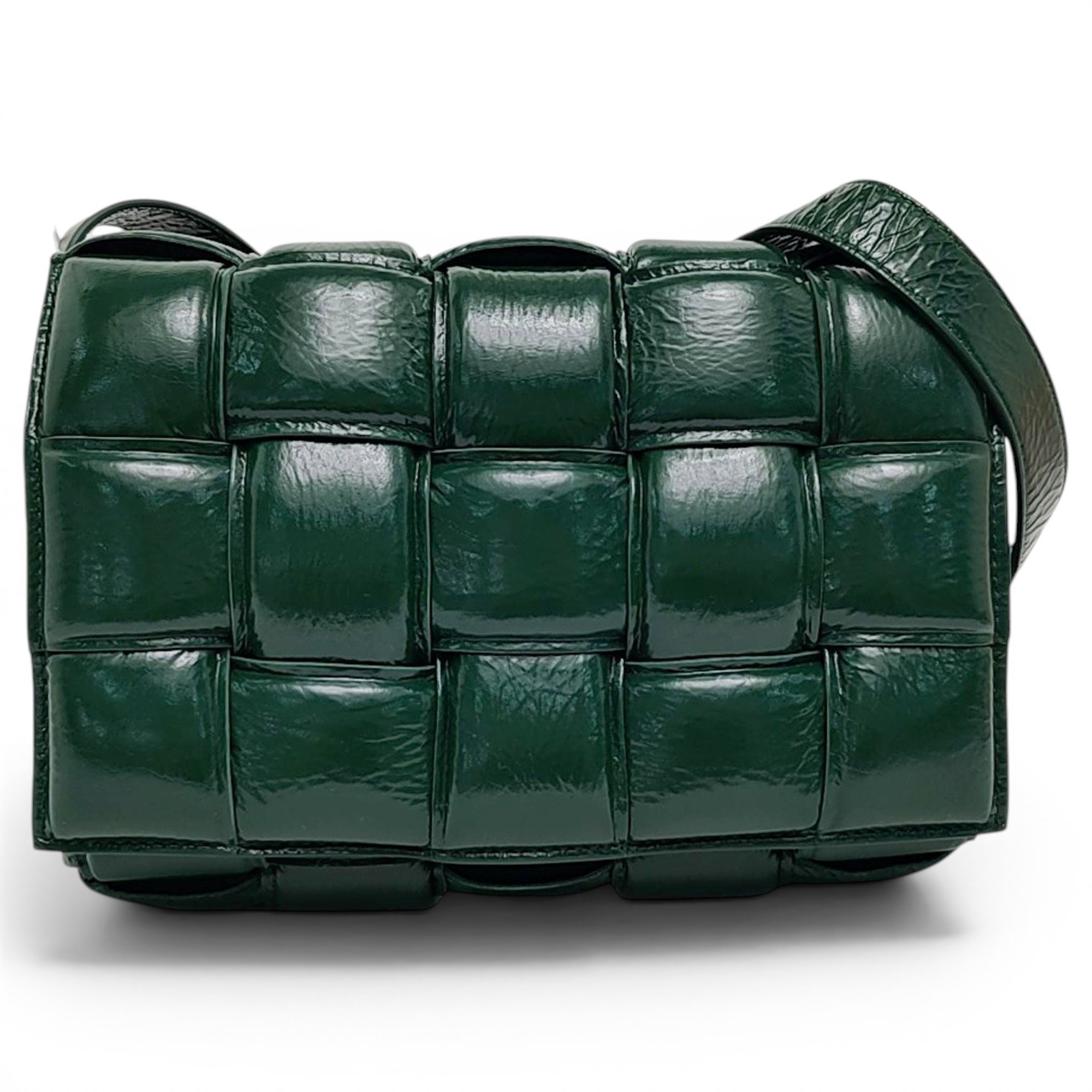 Cassette Padded leather crossbody bag