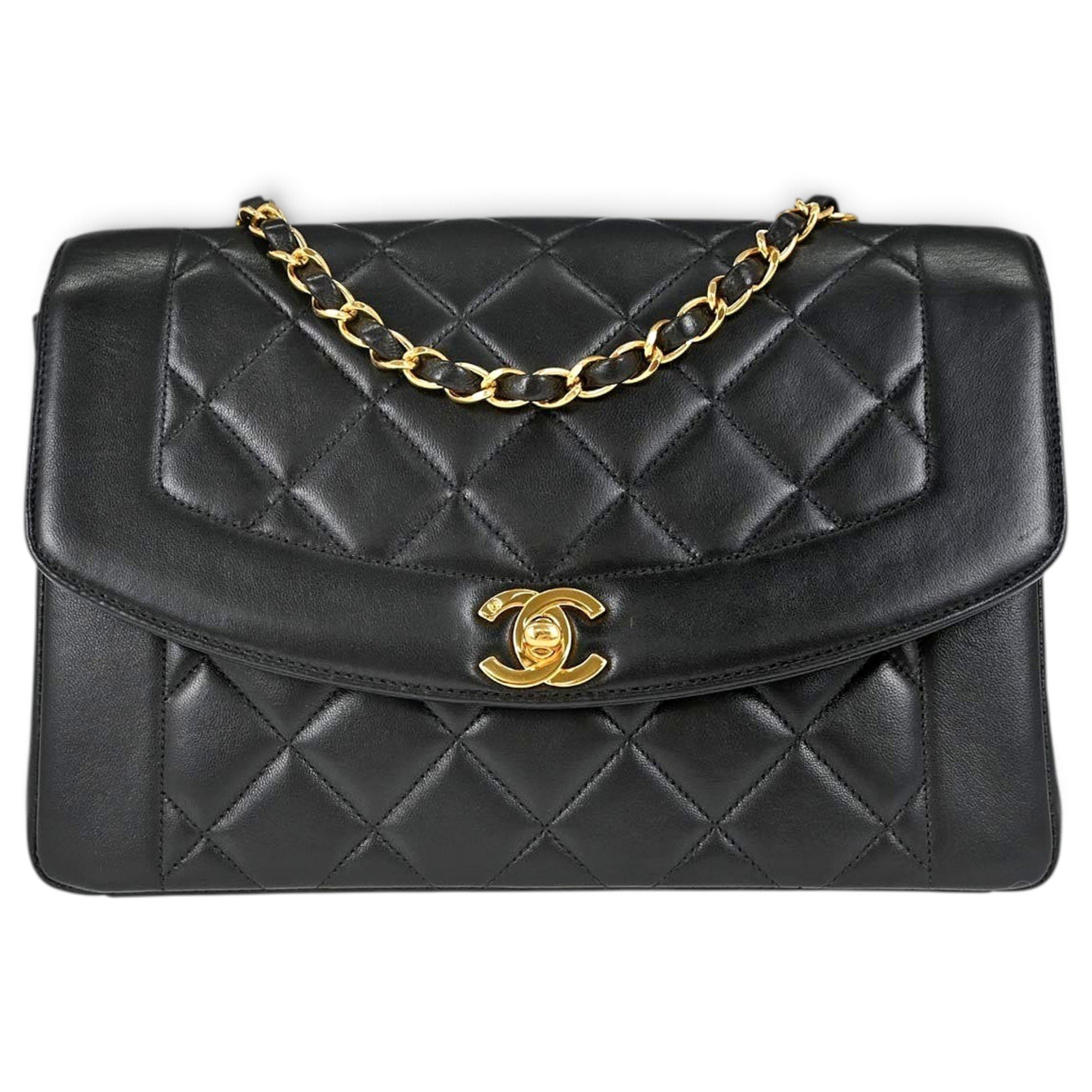 Chanel Diana leather handbag