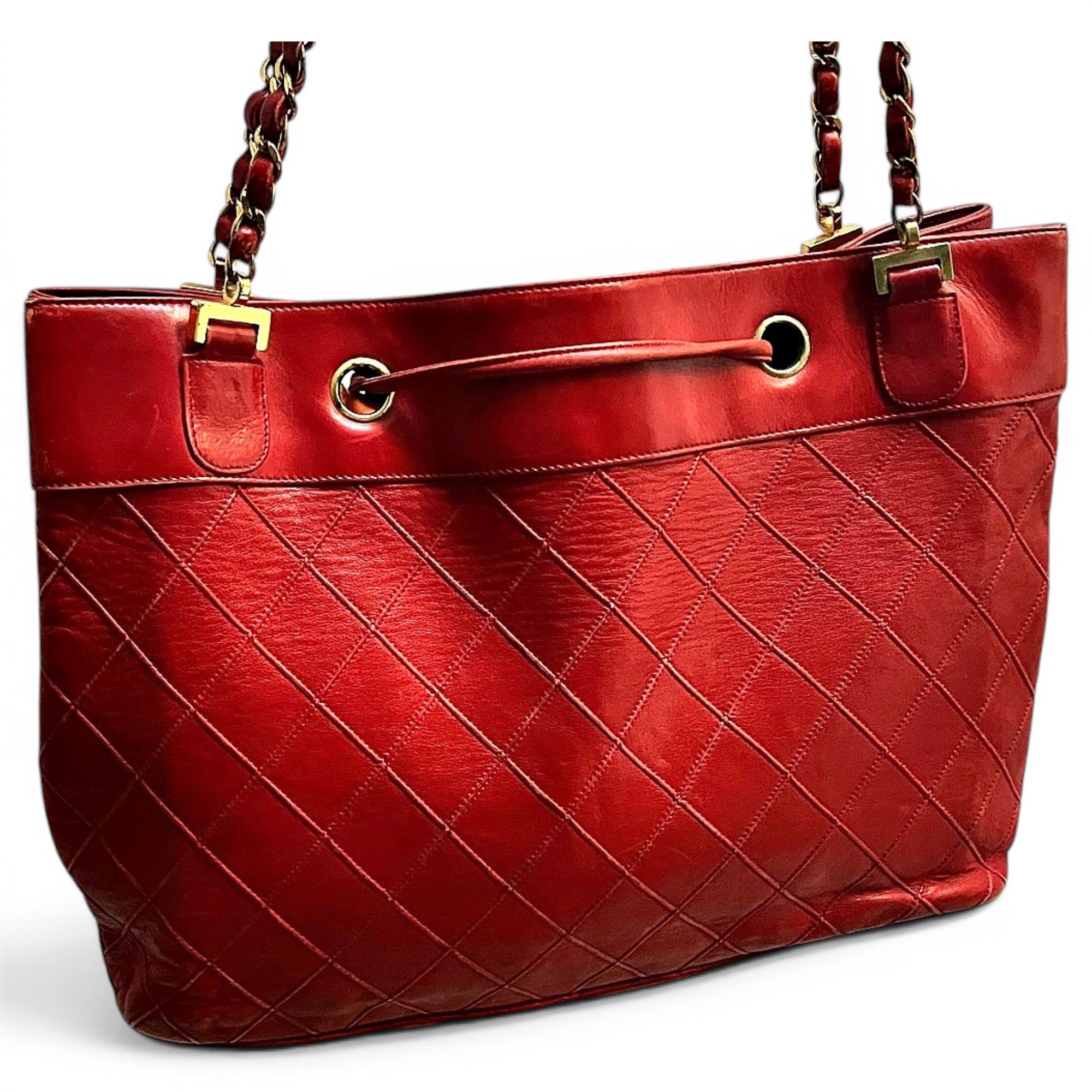 Leather handbag