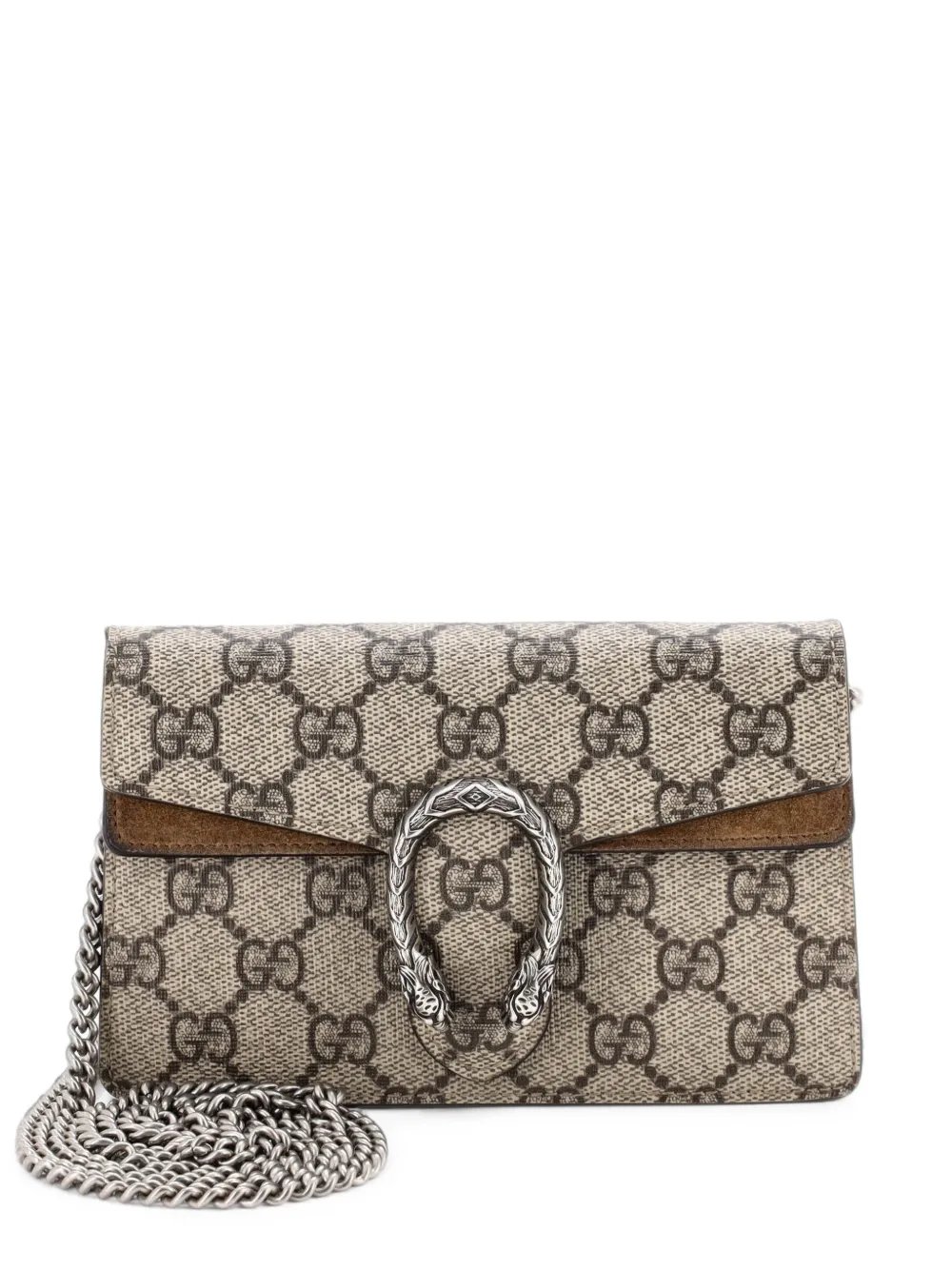 Dionysus Bag GG Coated Canvas Super Mini crossbody bag