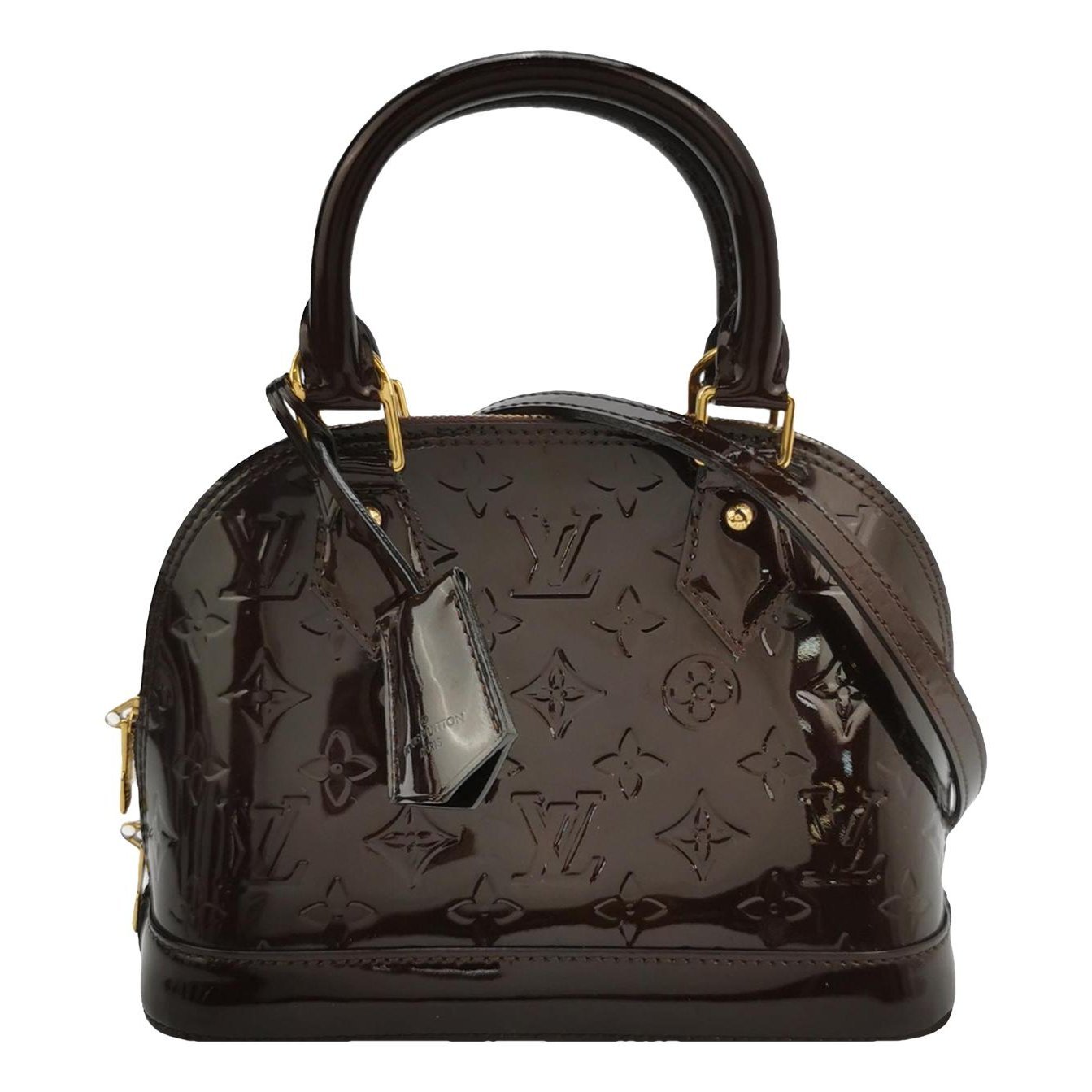 Alma patent leather handbag
