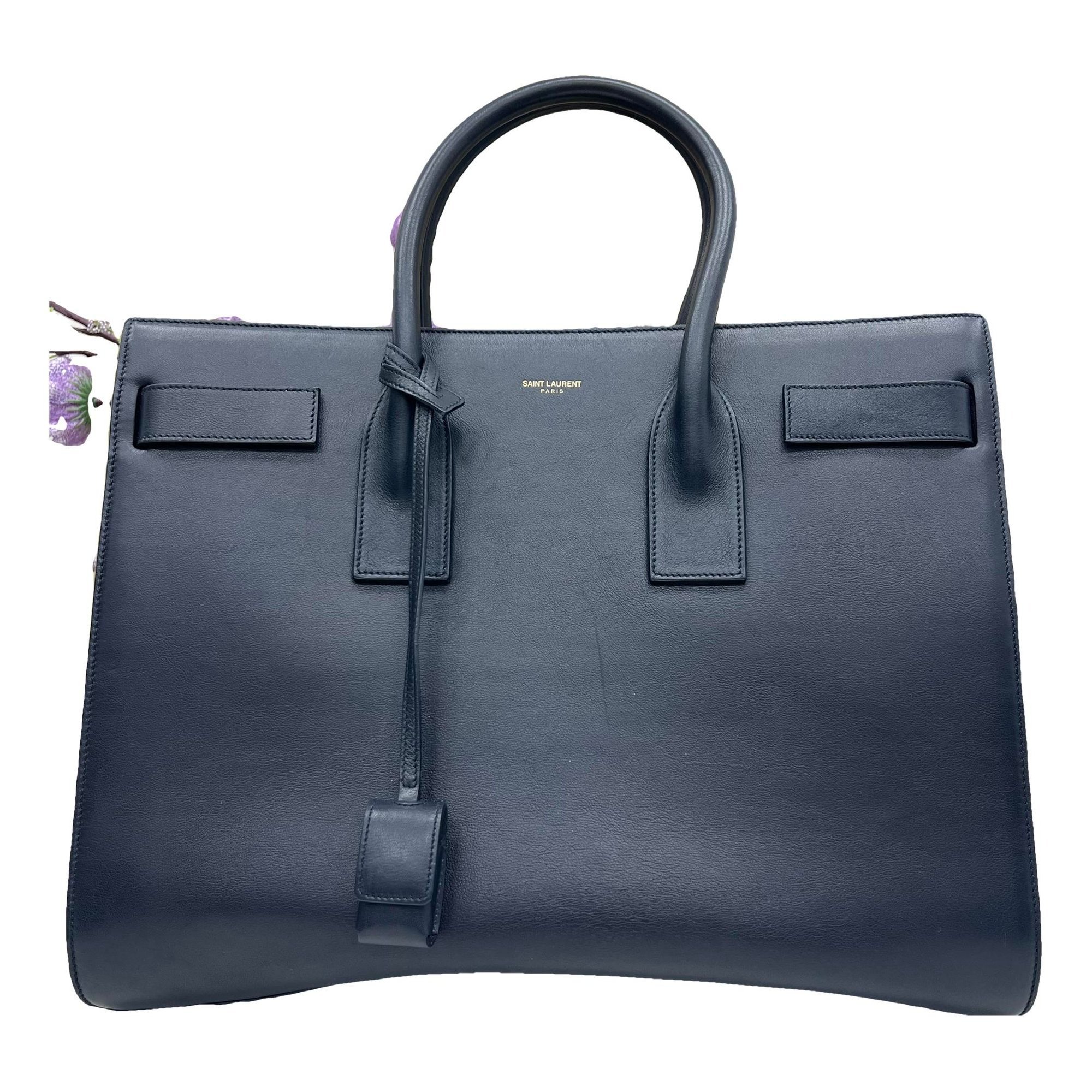 Sac de Jour leather tote