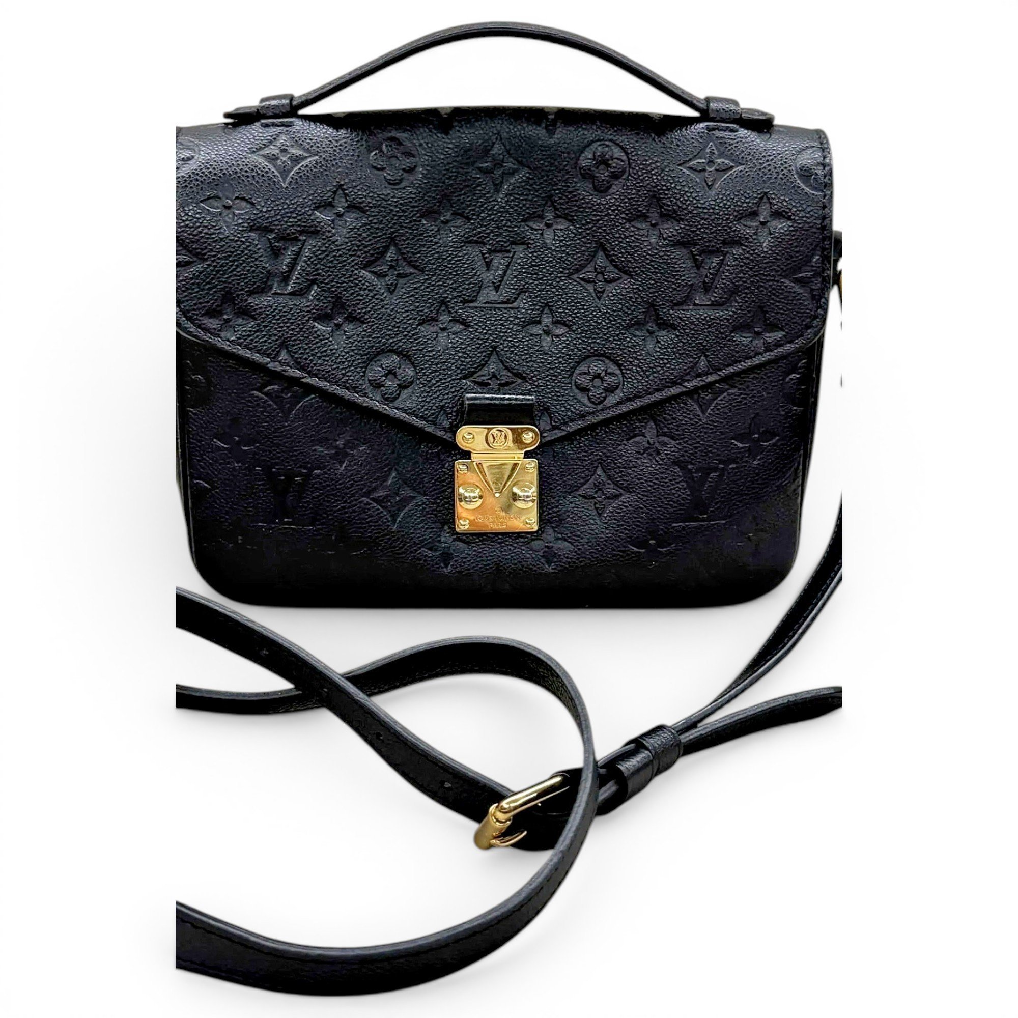 Metis leather handbag