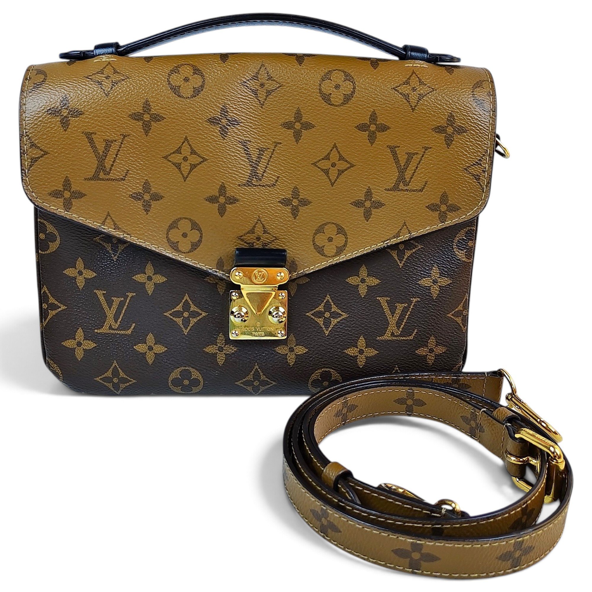 Metis leather handbag