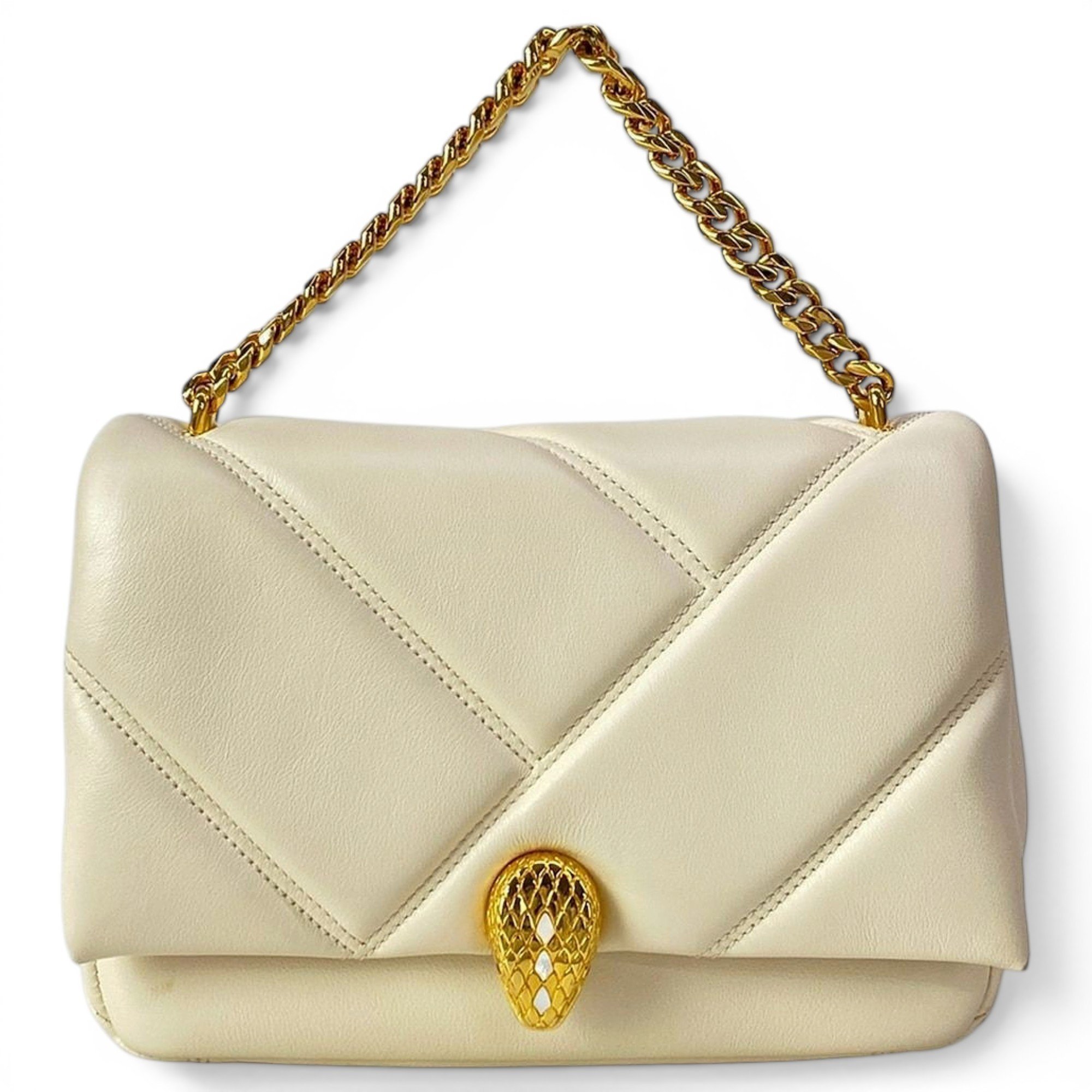 Serpenti leather bag