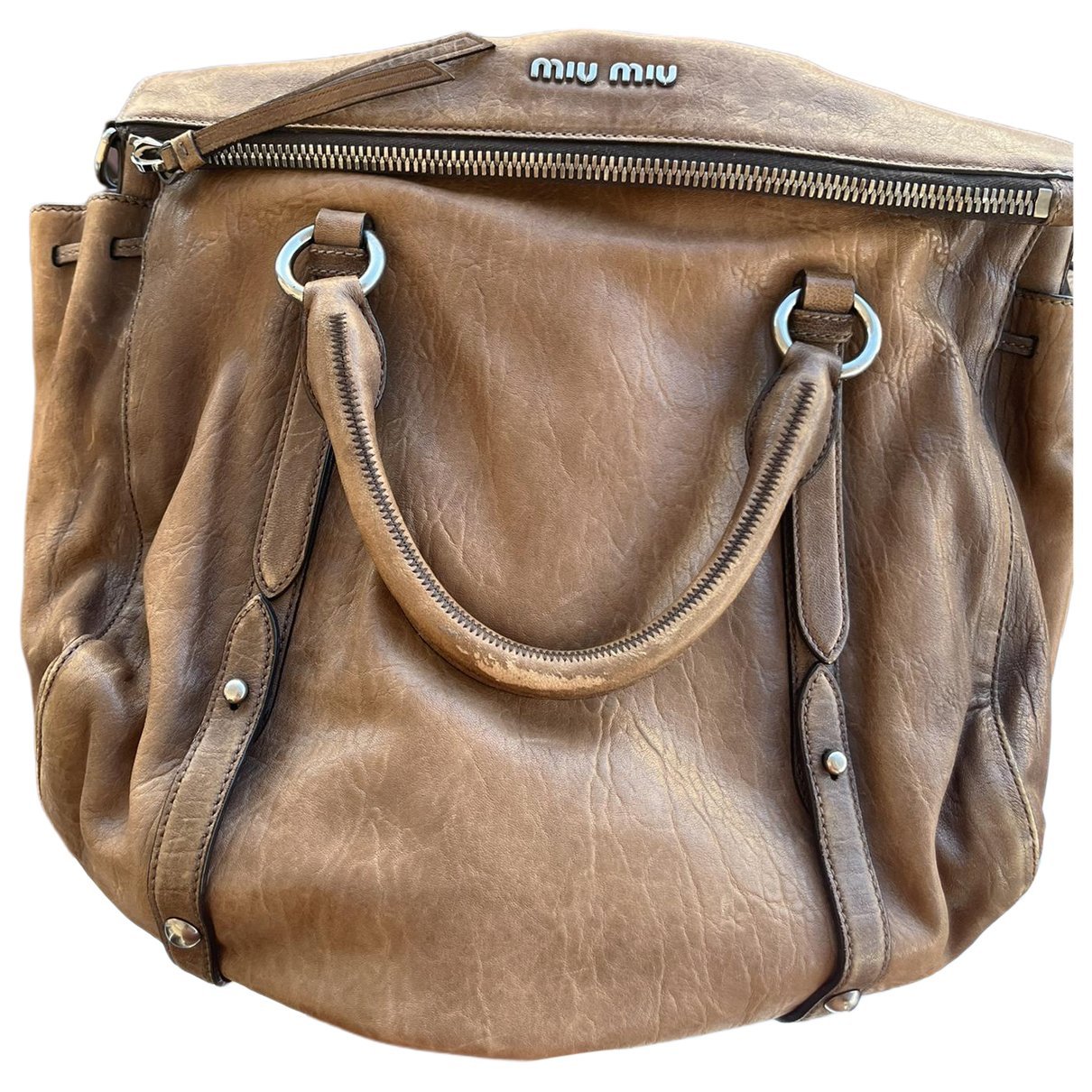 Vitello leather handbag