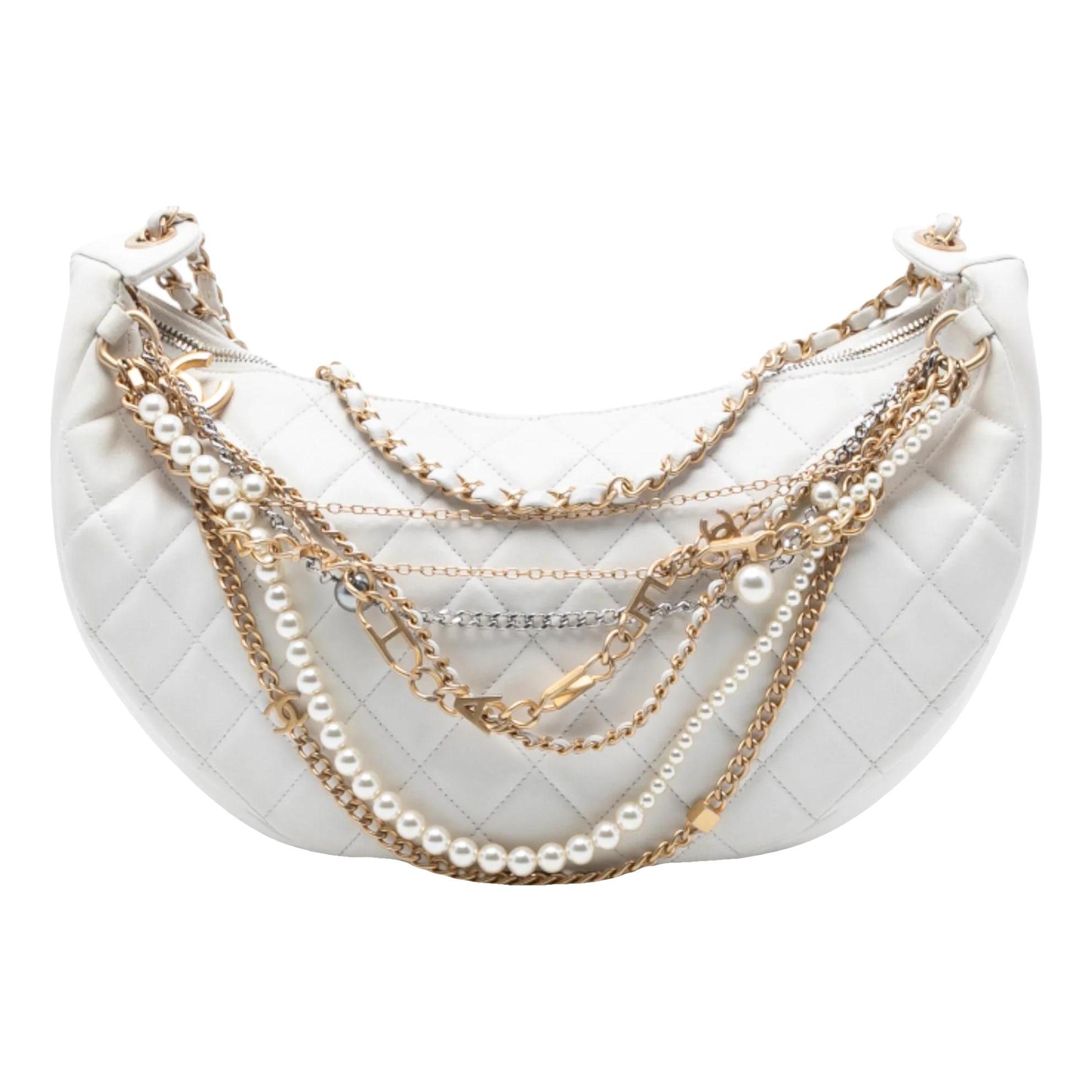 All About Chains leather handbag
