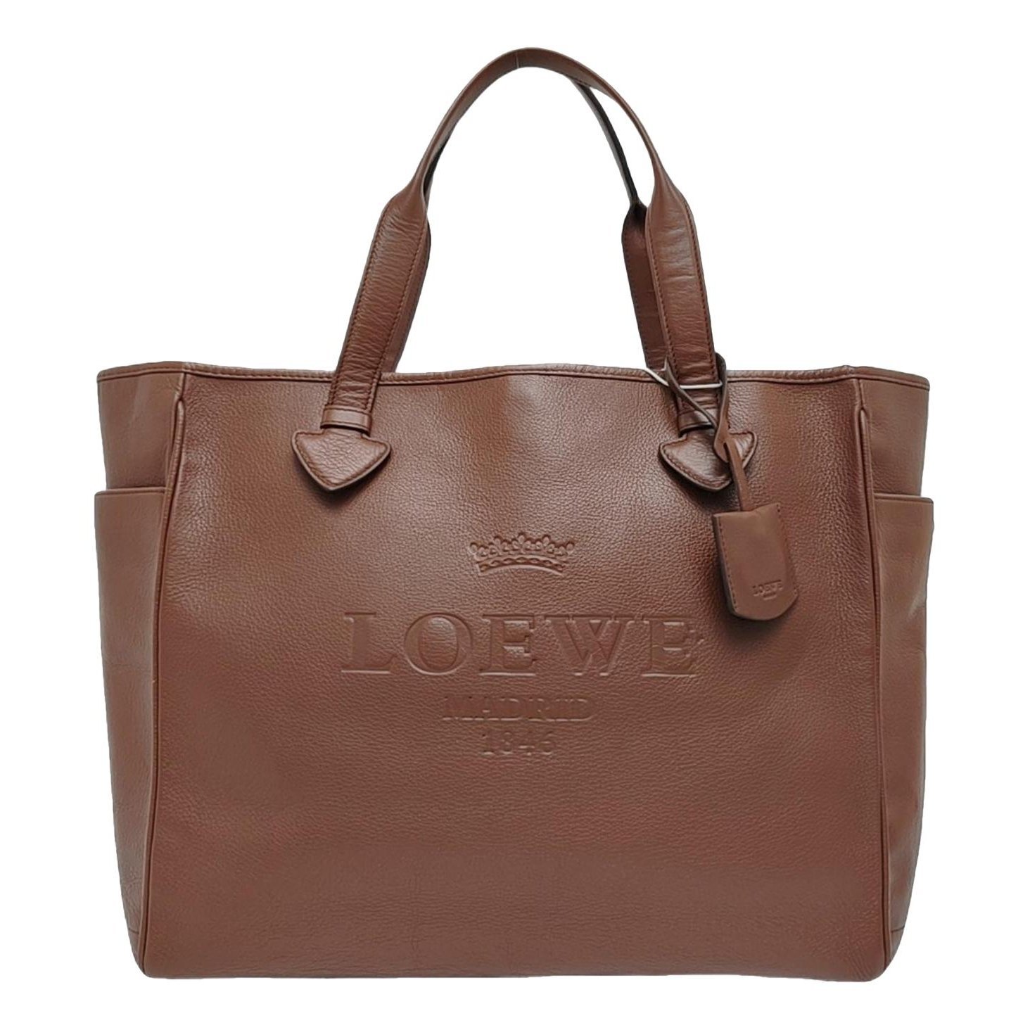 Leather handbag