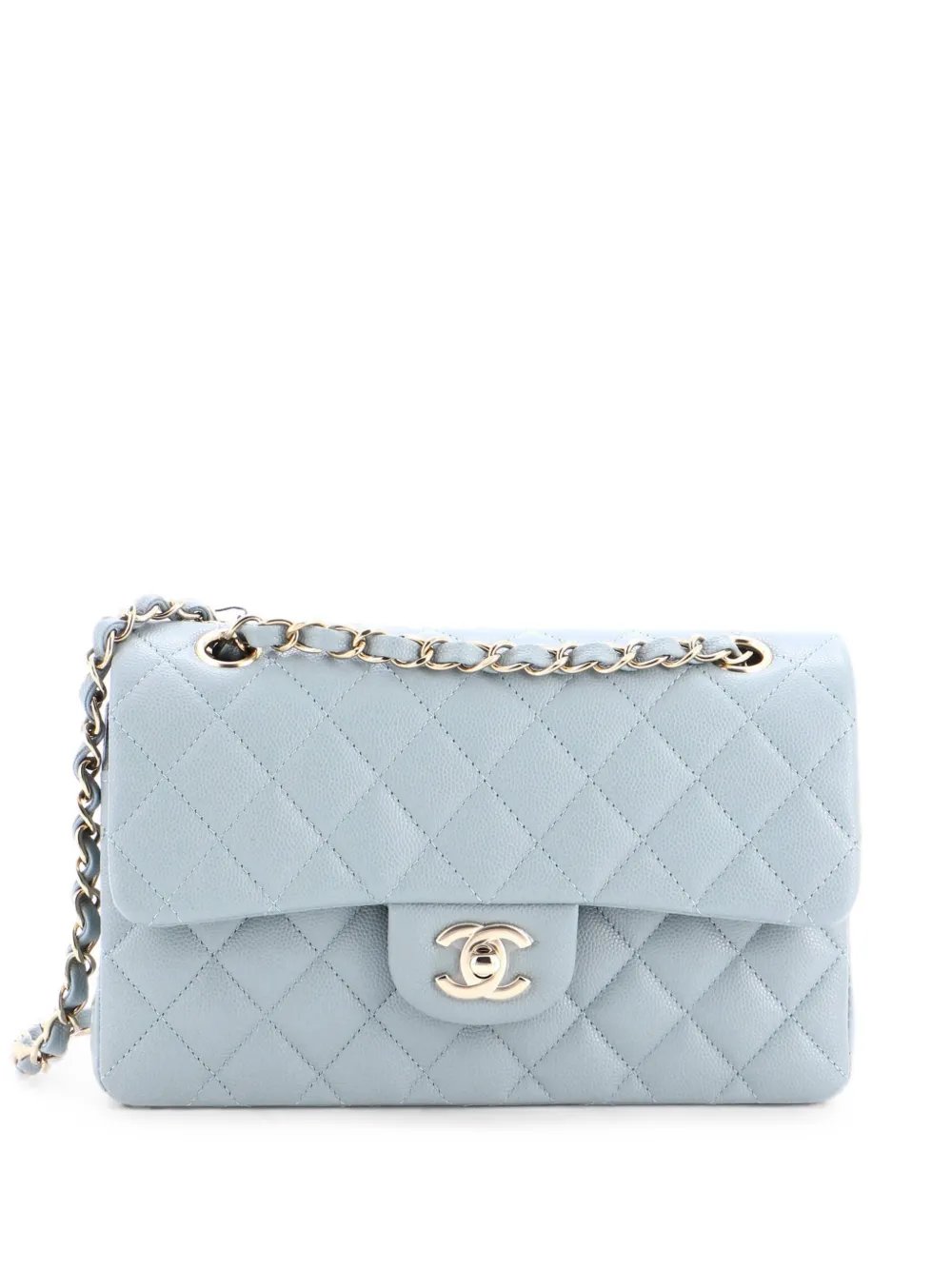 Classic Double Flap Bag Quilted Caviar Small shoulder bag
