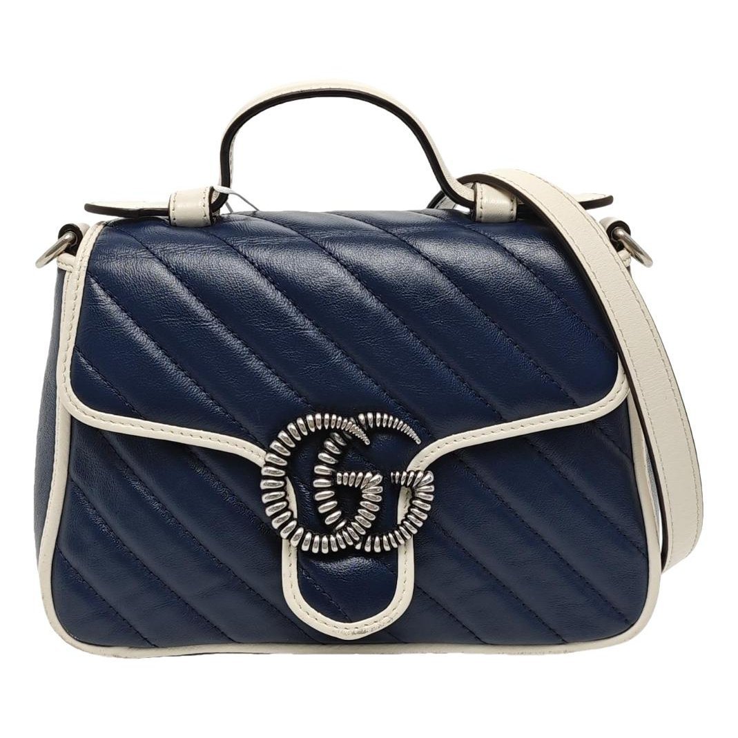 GG Marmont Flap leather handbag