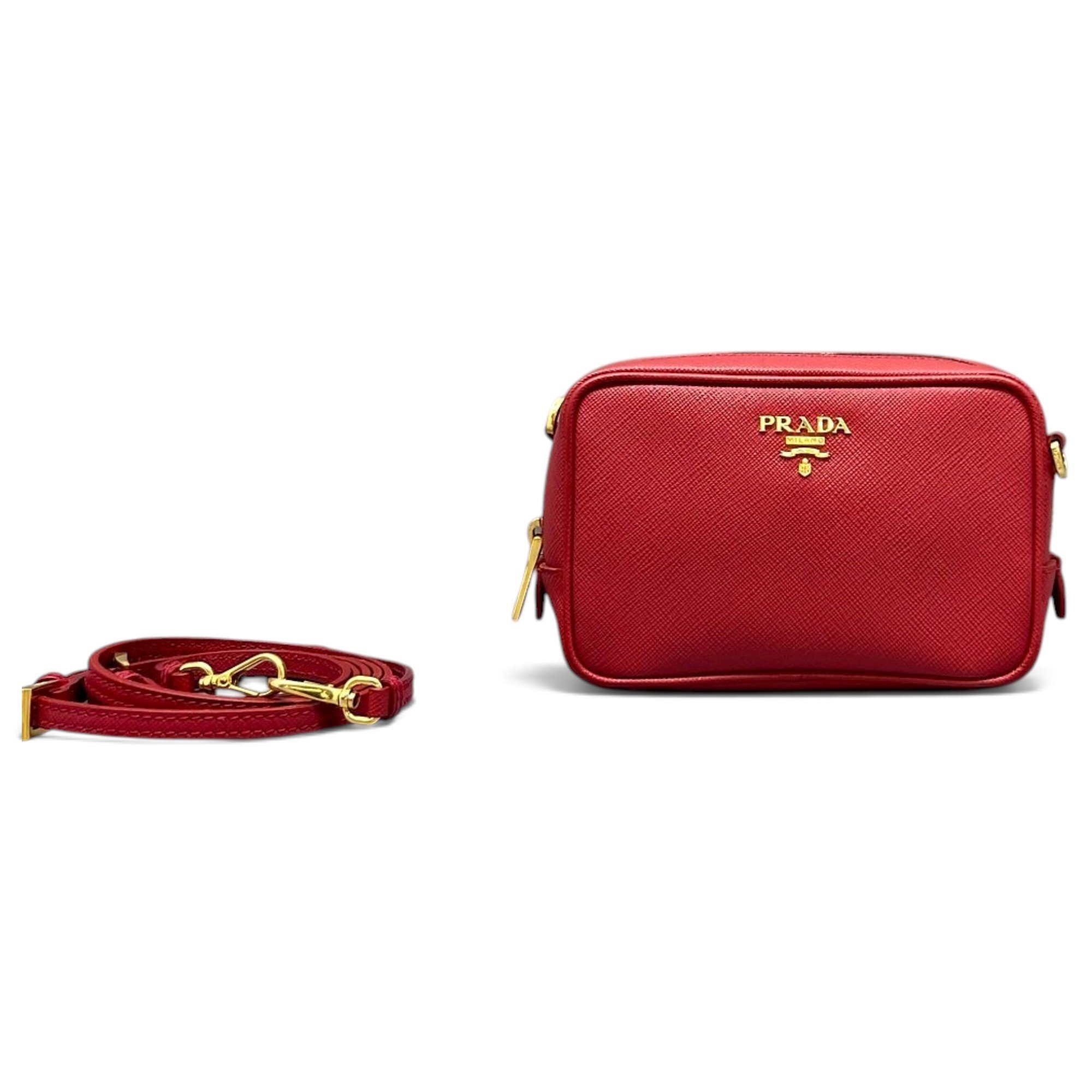 Leather crossbody bag