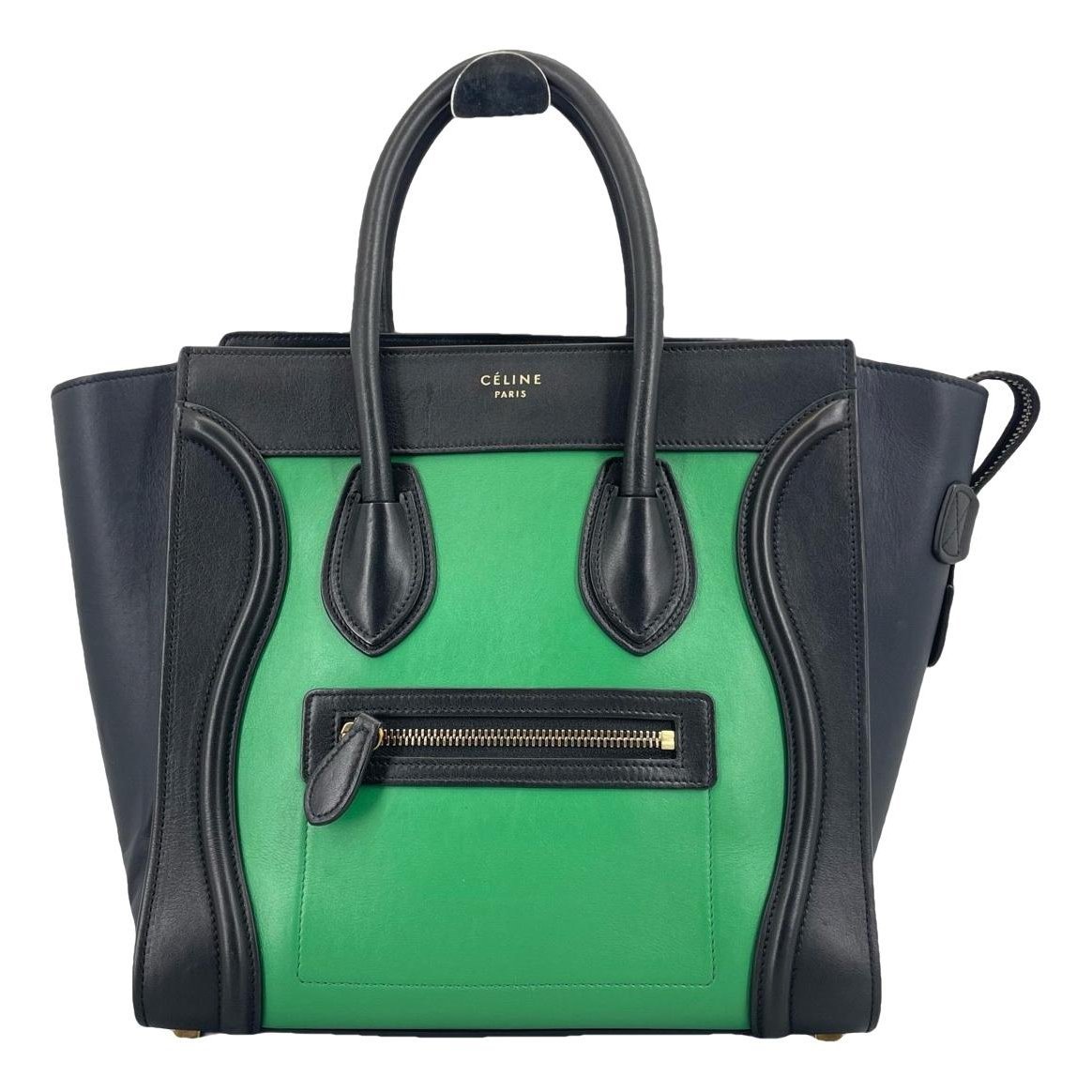 Luggage leather handbag