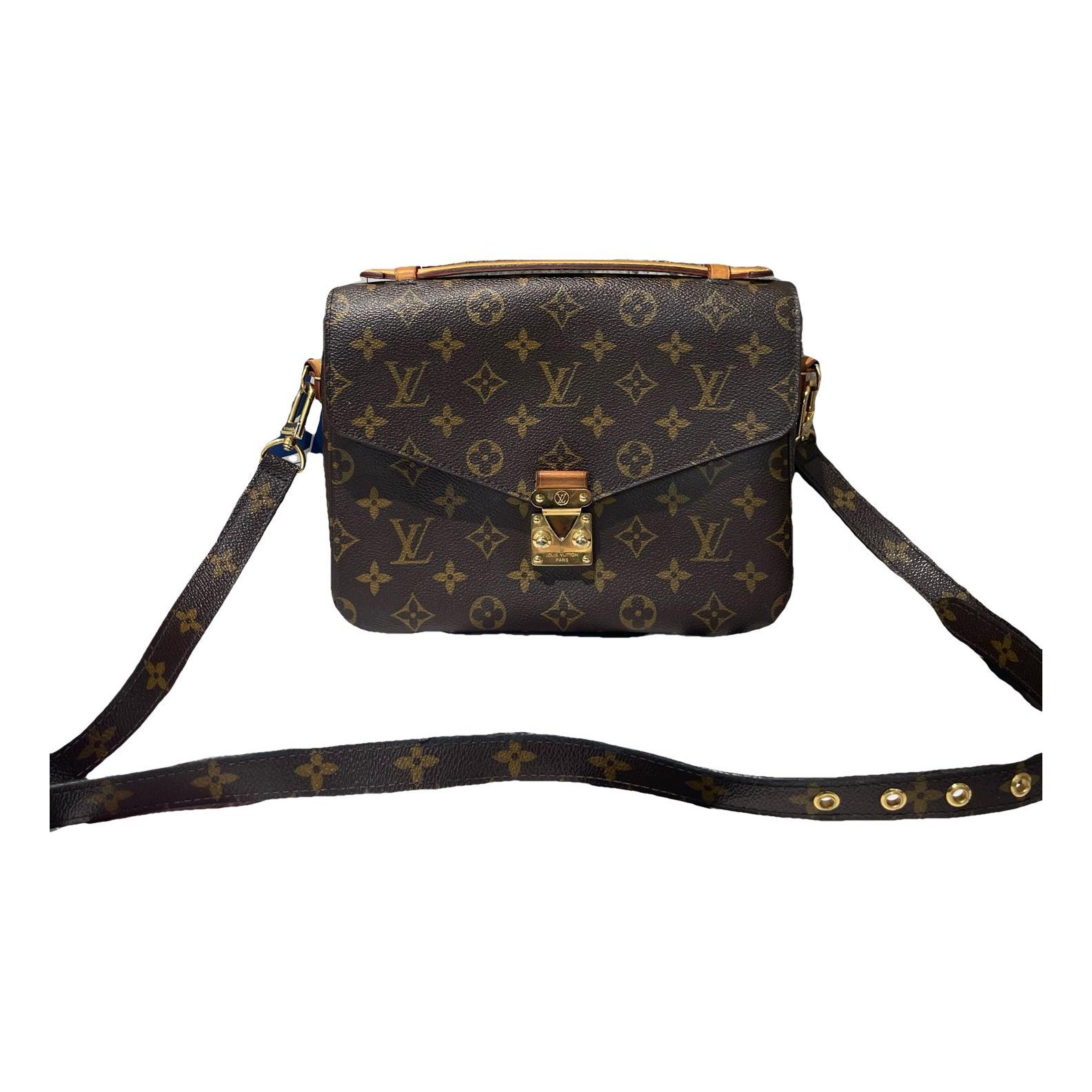 Metis leather handbag