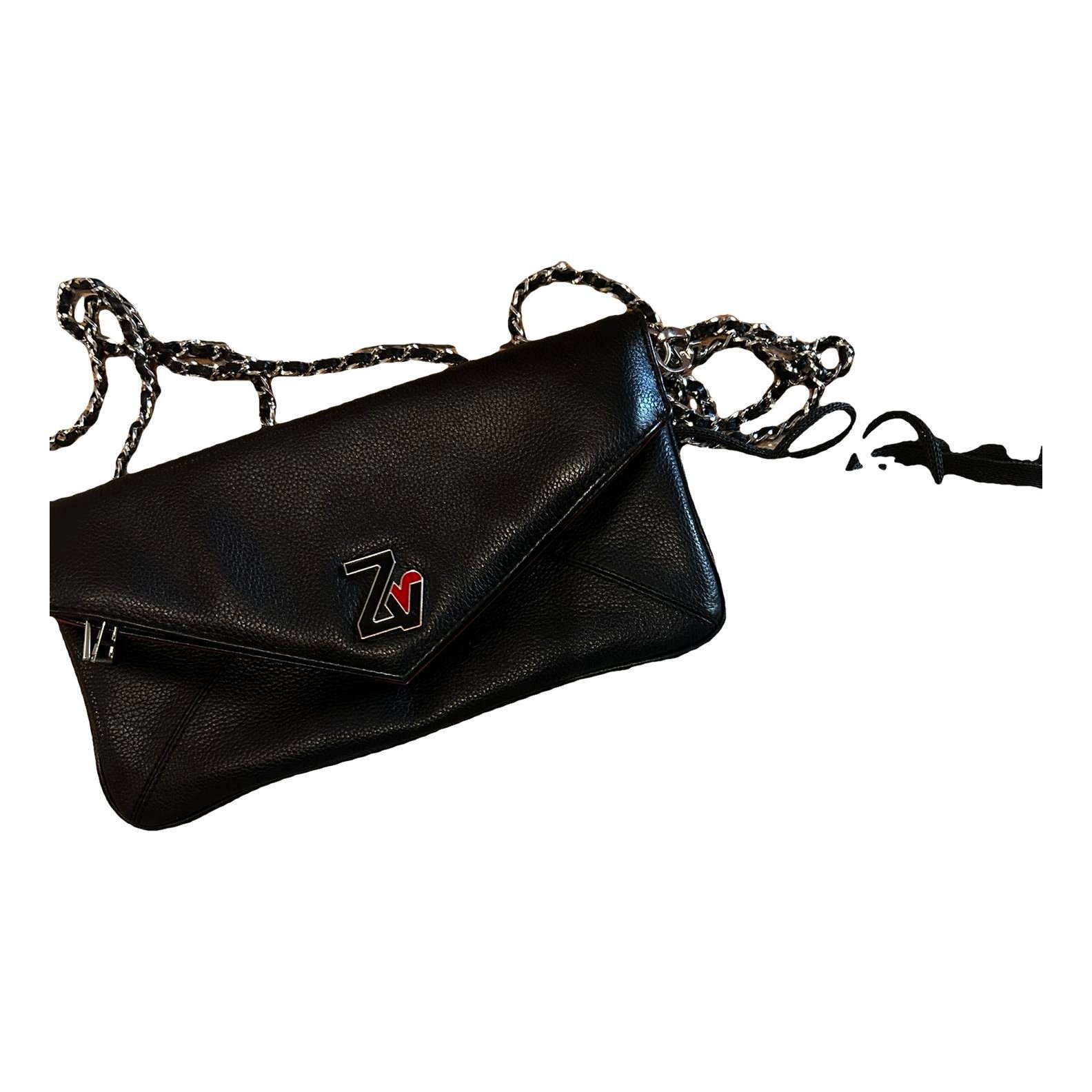Rock leather crossbody bag