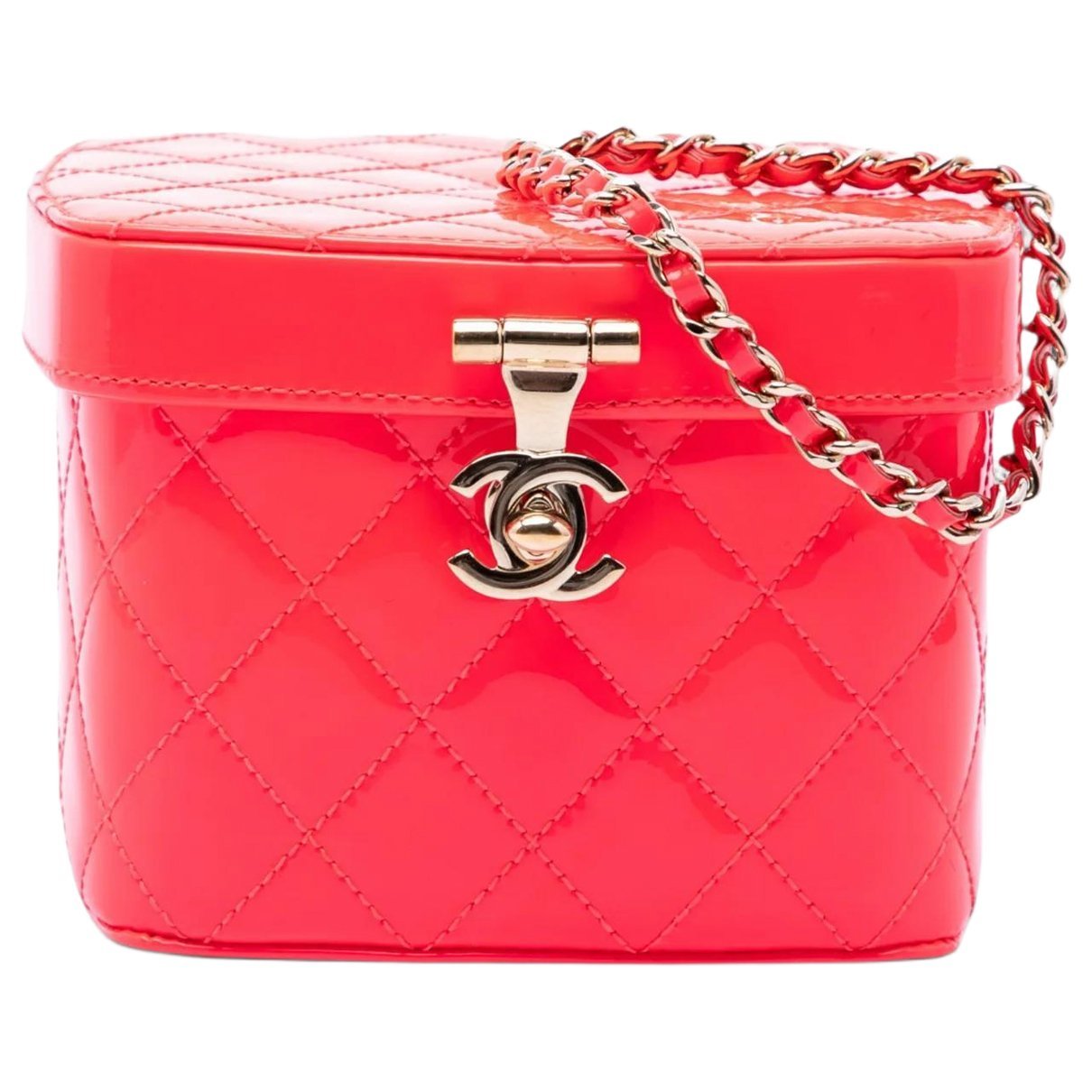 Vanity leather bag