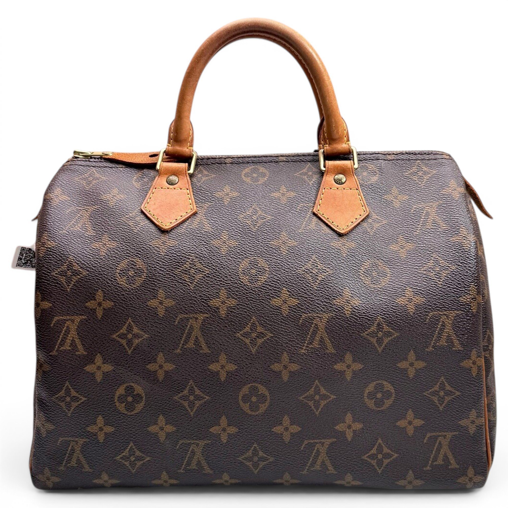 Speedy leather handbag