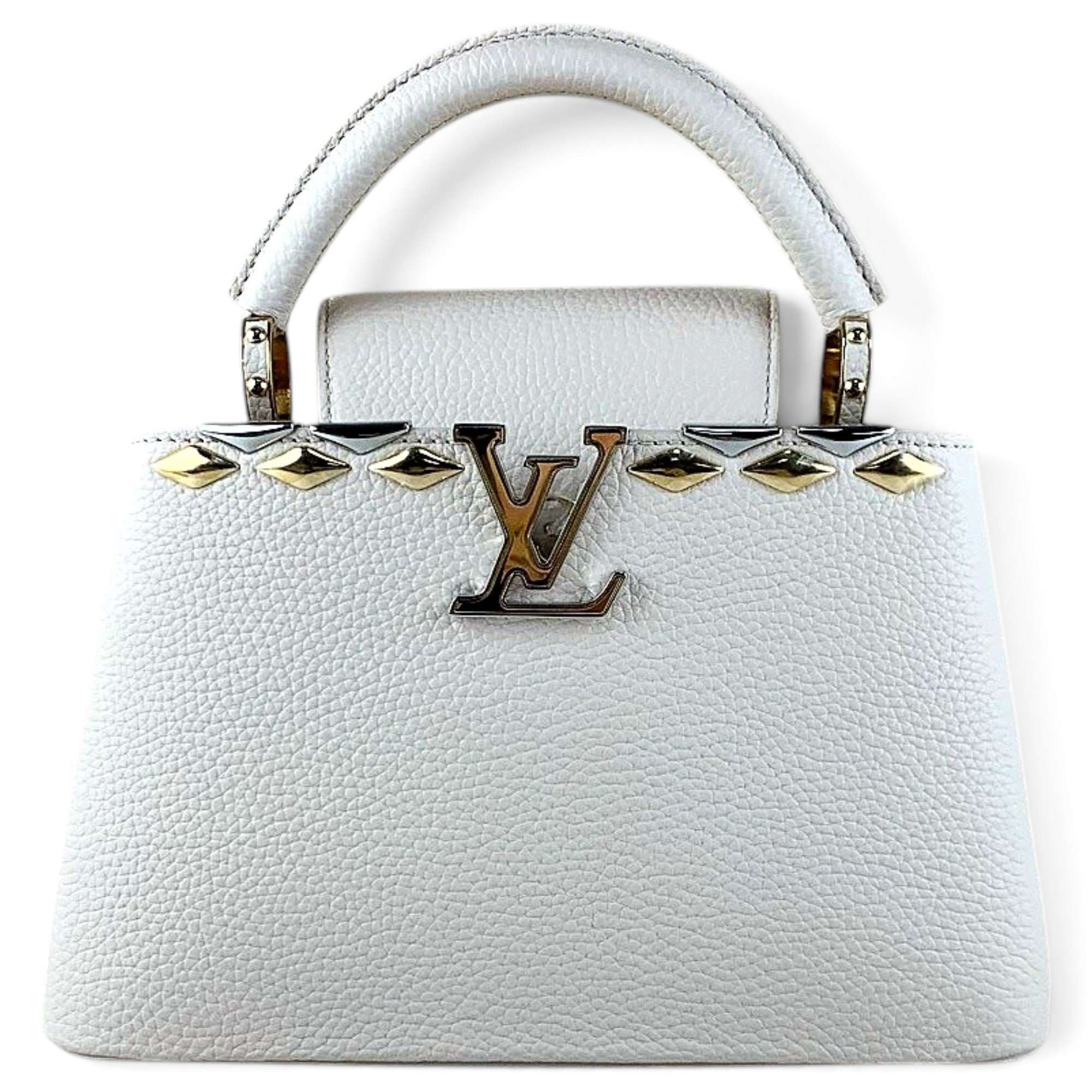 Capucines leather handbag