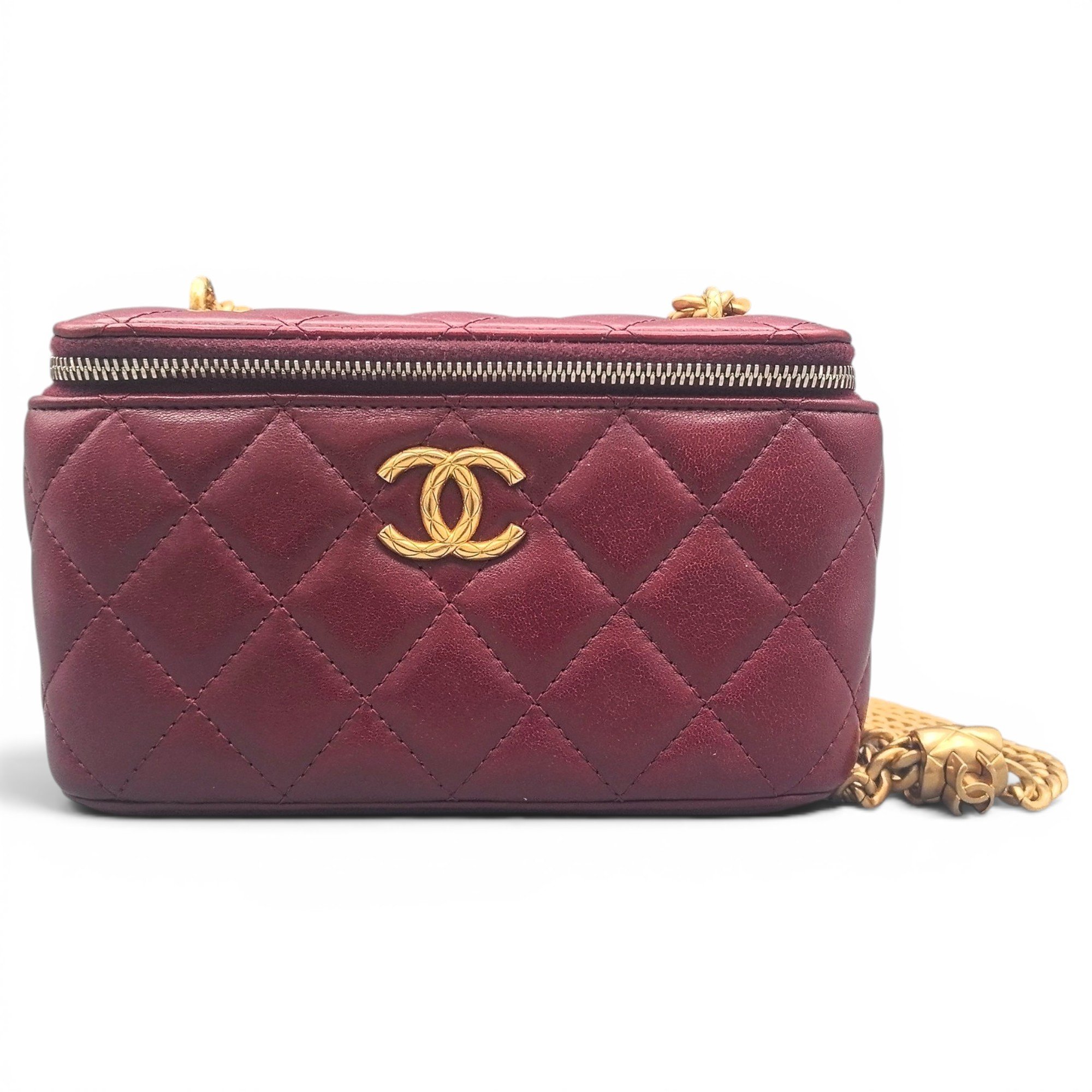 Chanel Vanity leather mini bag