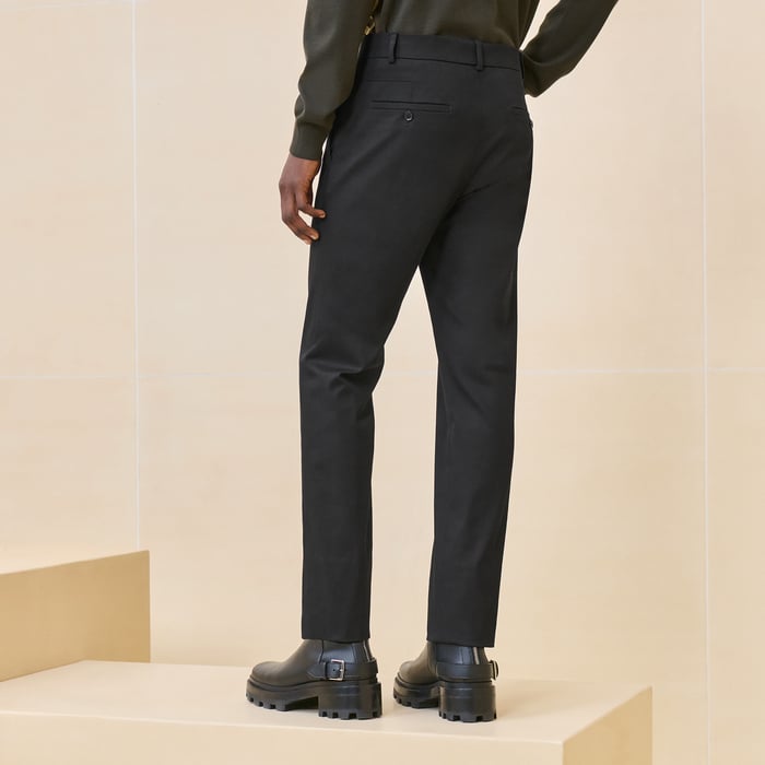 Noir Saint Germain Fitted Pants
