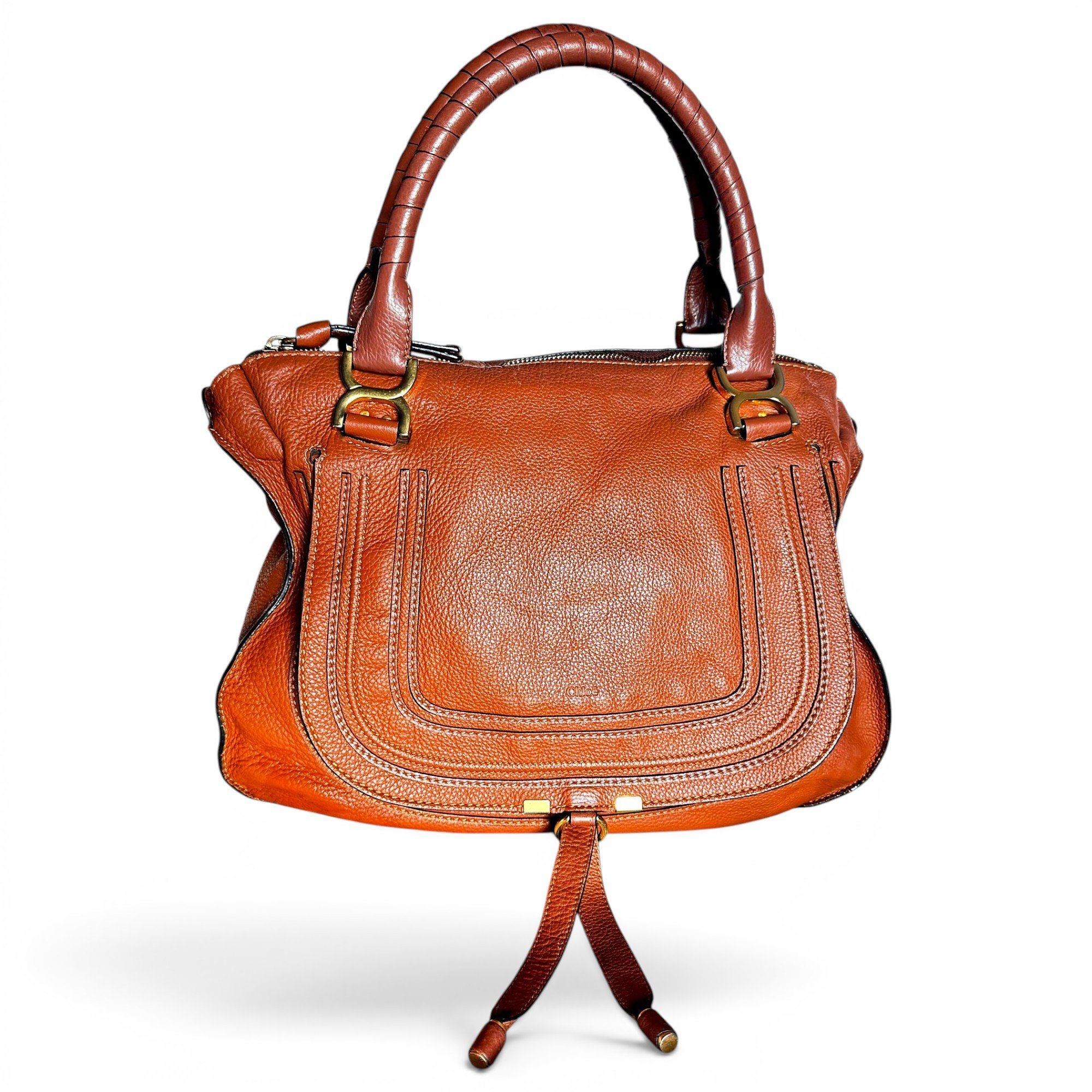 Marcie leather handbag